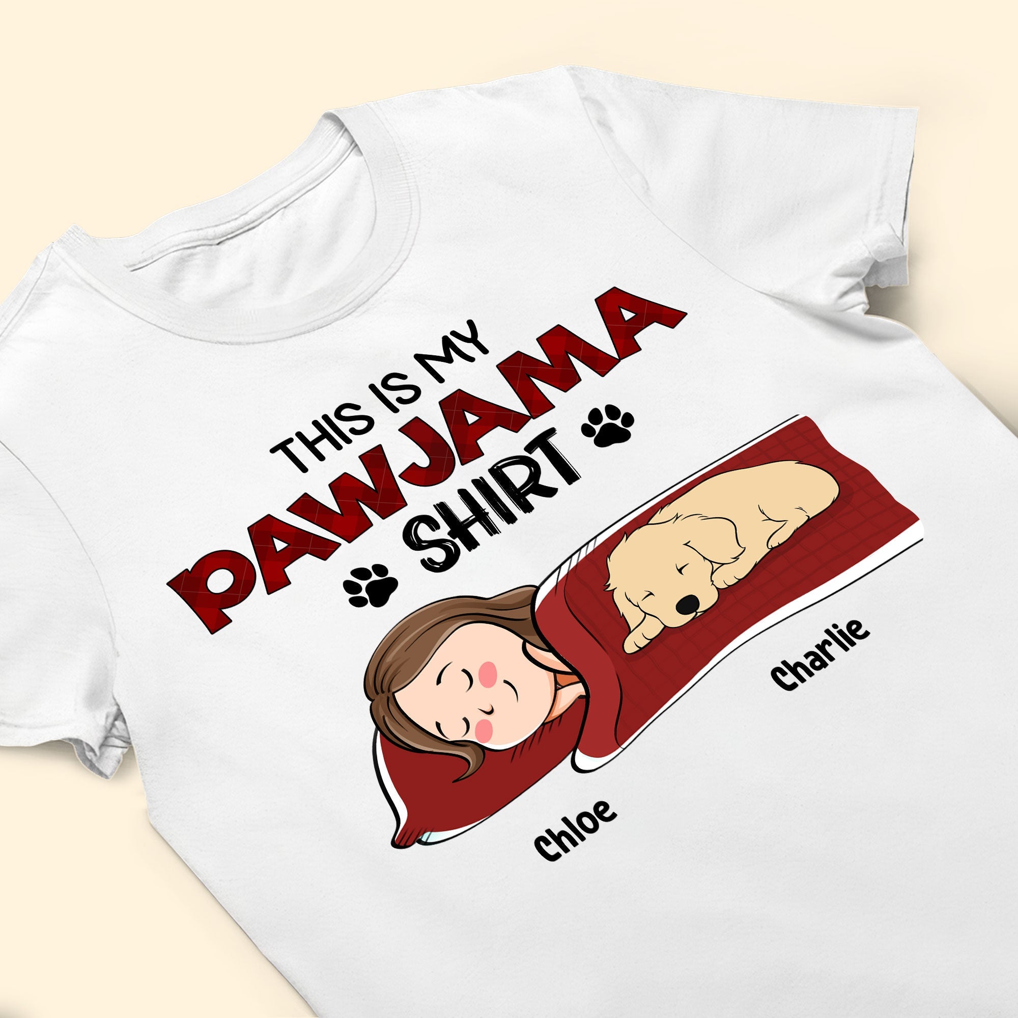 Pawjama Shirt - Personalized Shirt