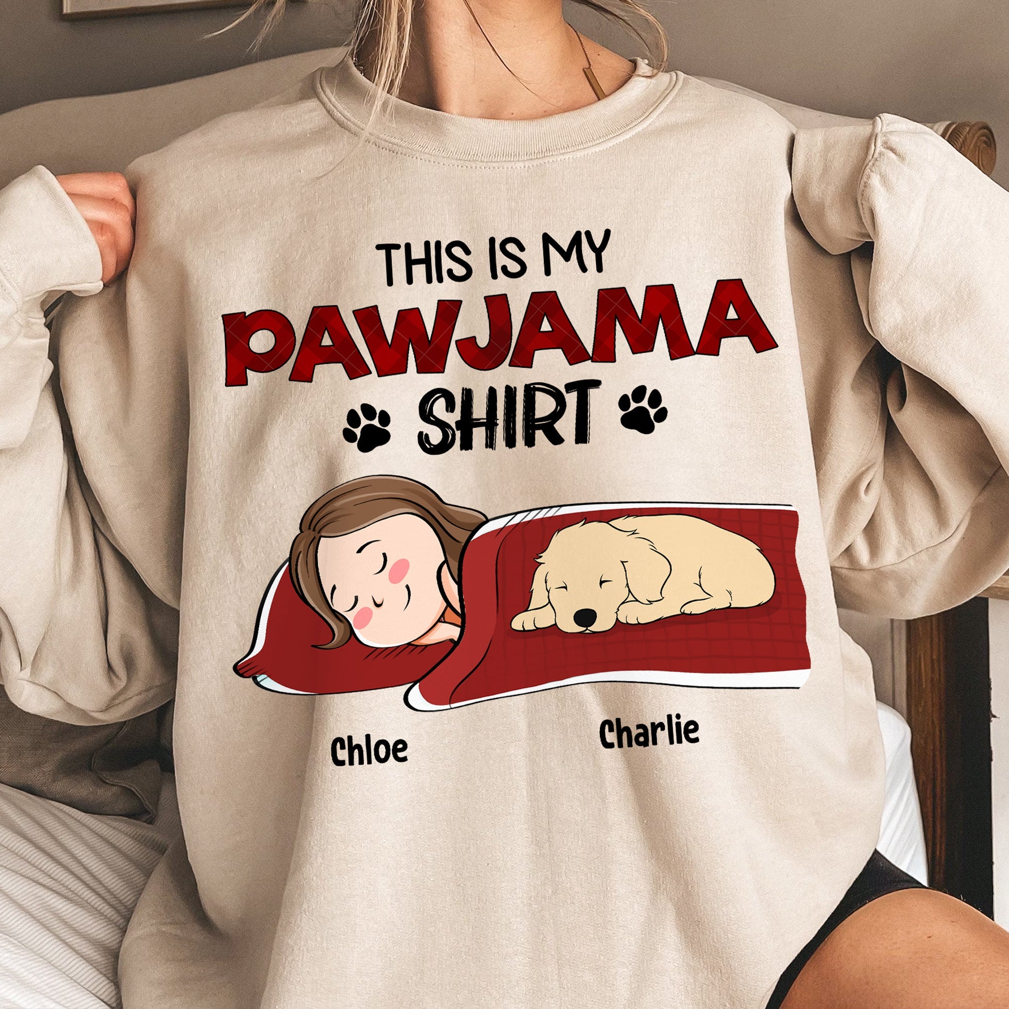 Pawjama Shirt - Personalized Shirt