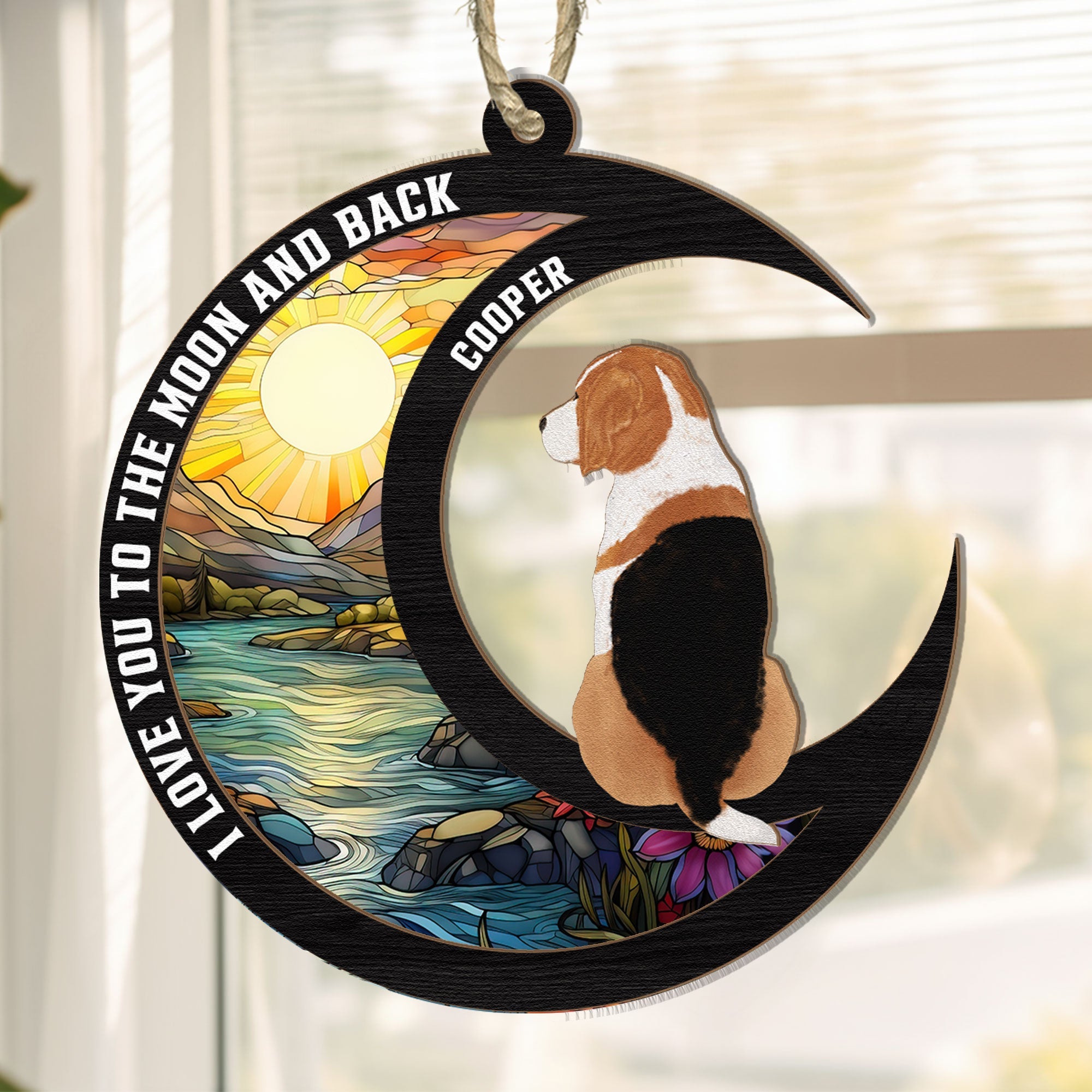 Pet Loss - Personalized Suncatcher Ornament