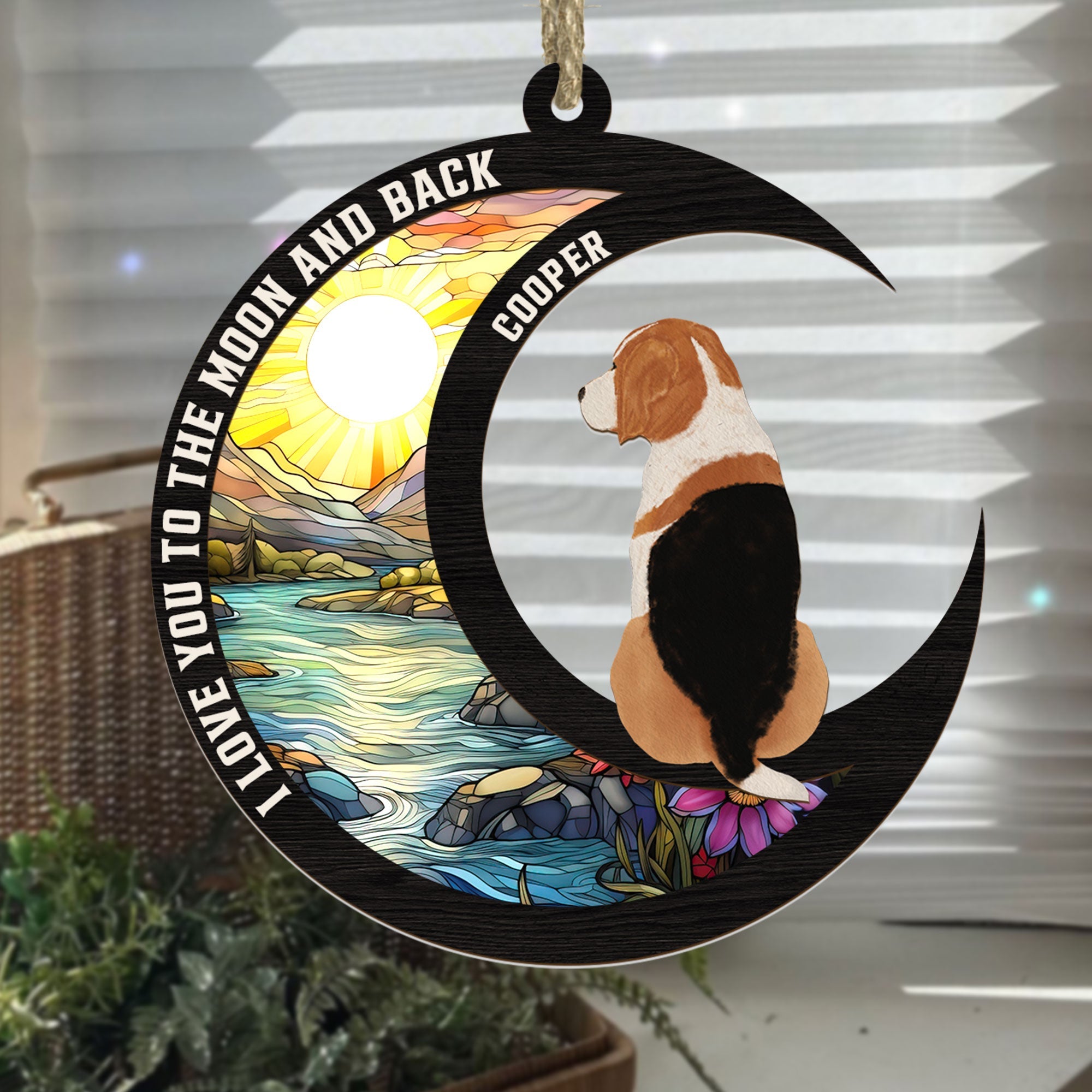 Pet Loss - Personalized Suncatcher Ornament