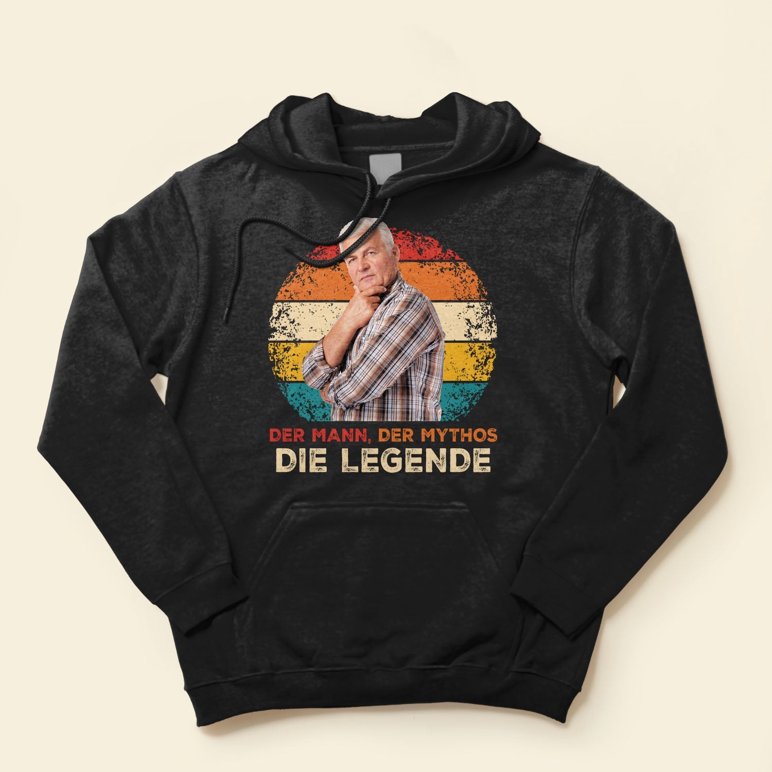 Der Mann Der Mythos Die Legende - Personalized Photo Shirt