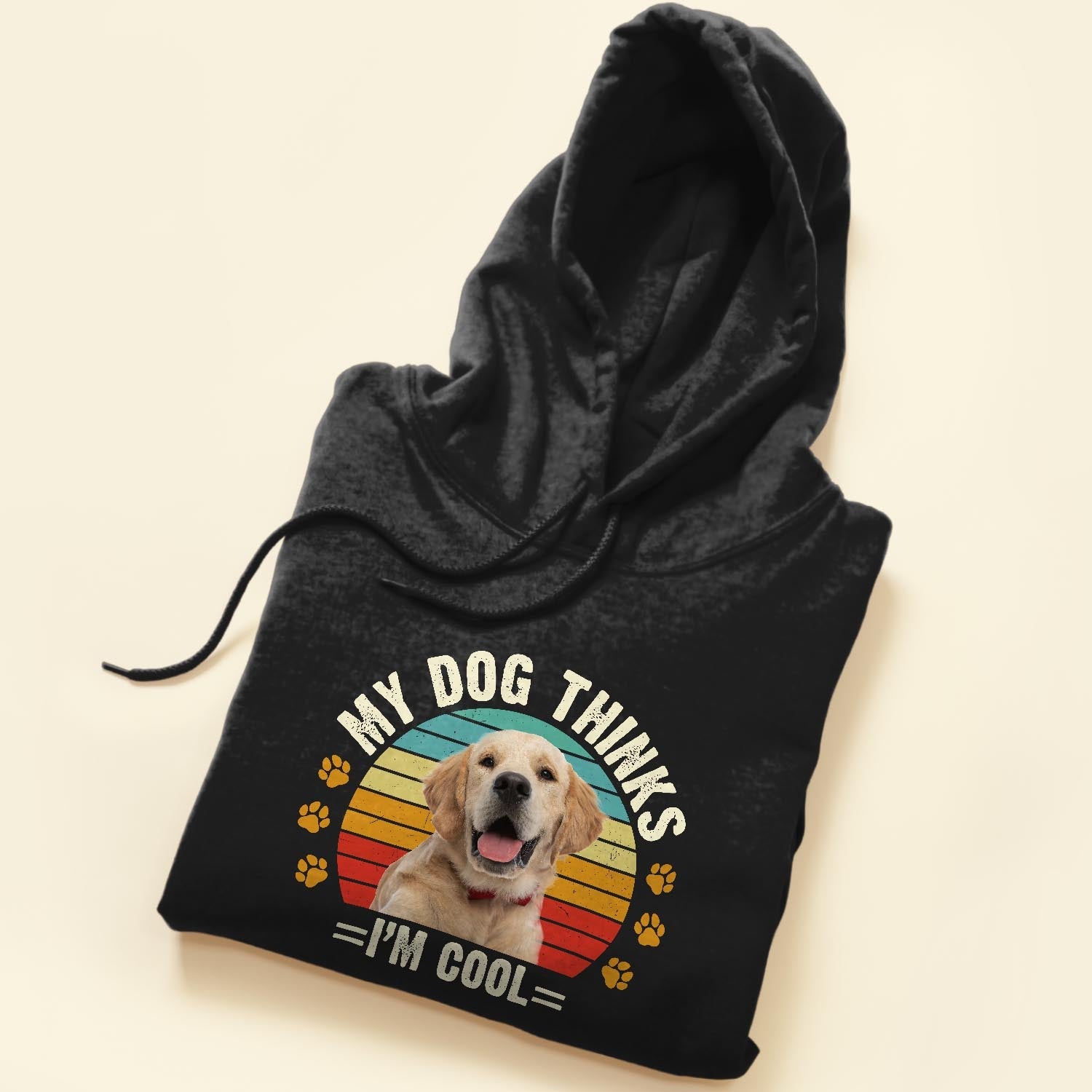 My Dog Thinks I'm Cool - Personalized Photo Shirt