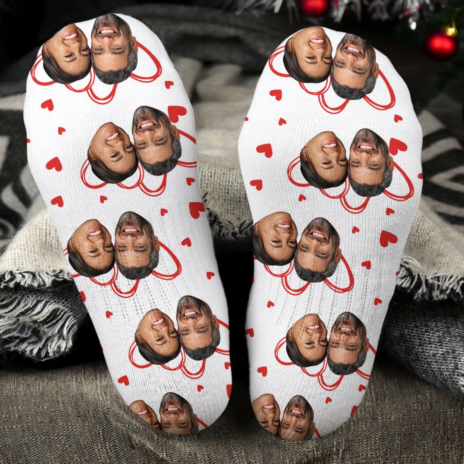 Together Since - Personalized Photo Crew Socks