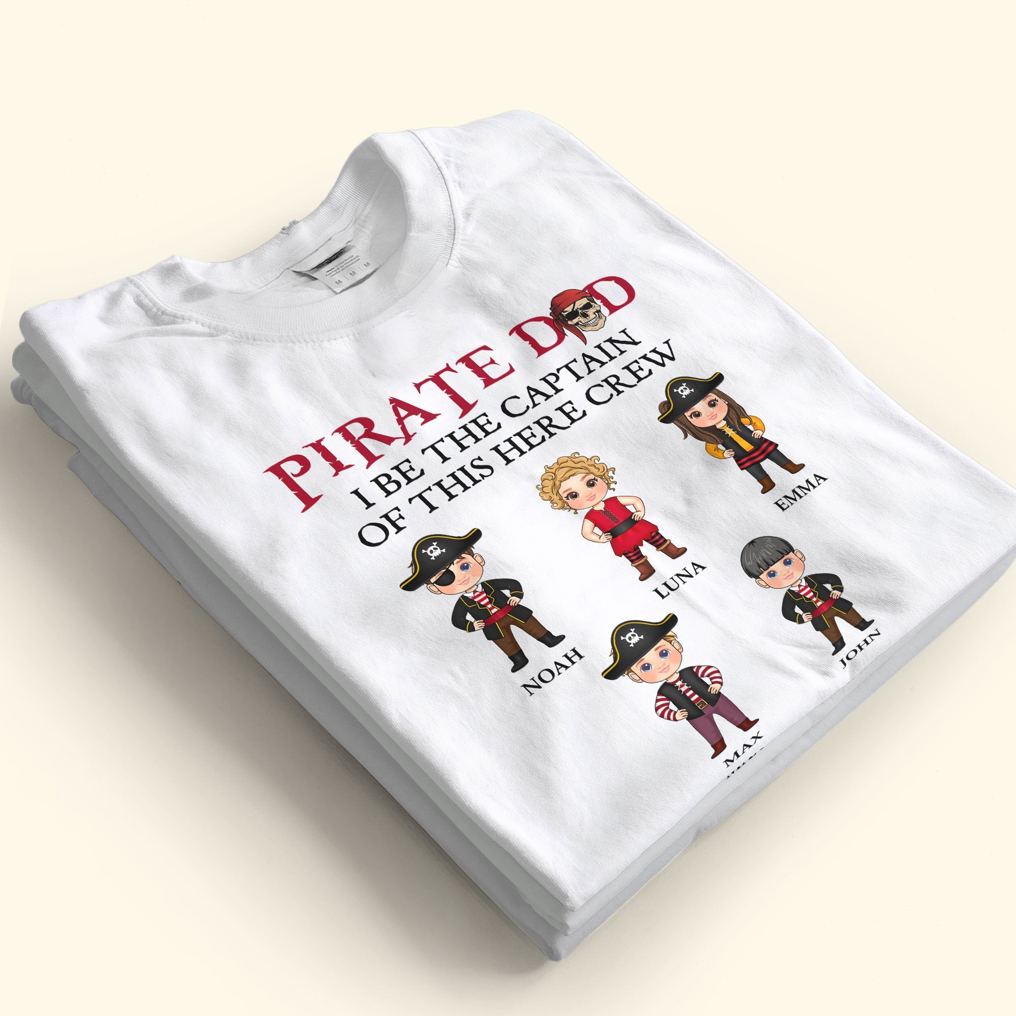 Pirate Dad - Personalized Shirt