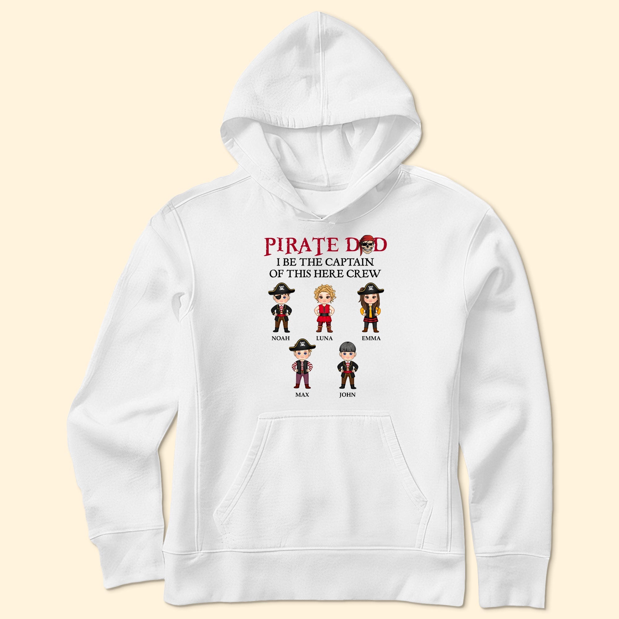 Pirate Dad - Personalized Shirt