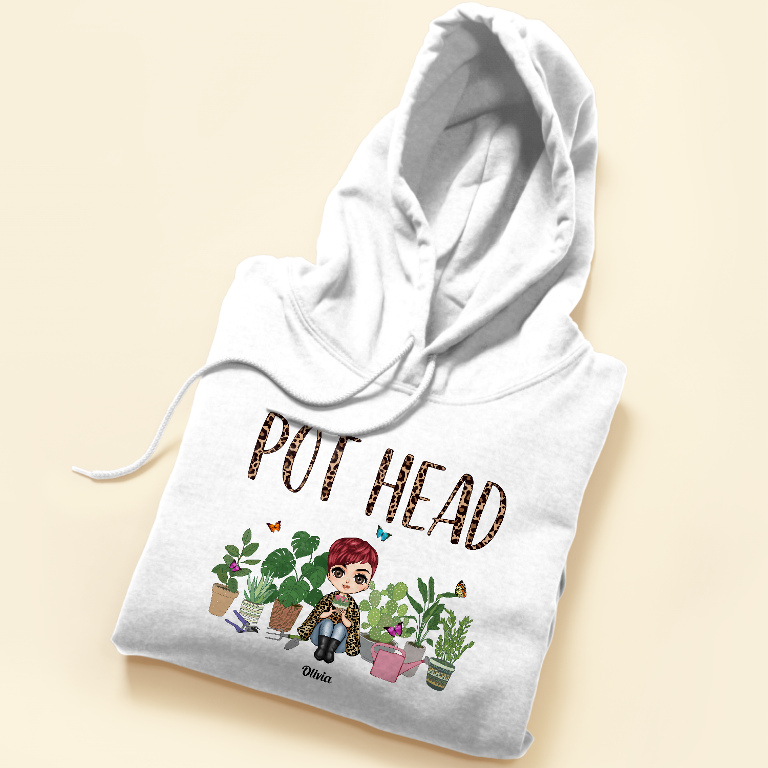 Pot Head - Personalized Shirt - Birthday Gift For Gardener, Plant Lovers