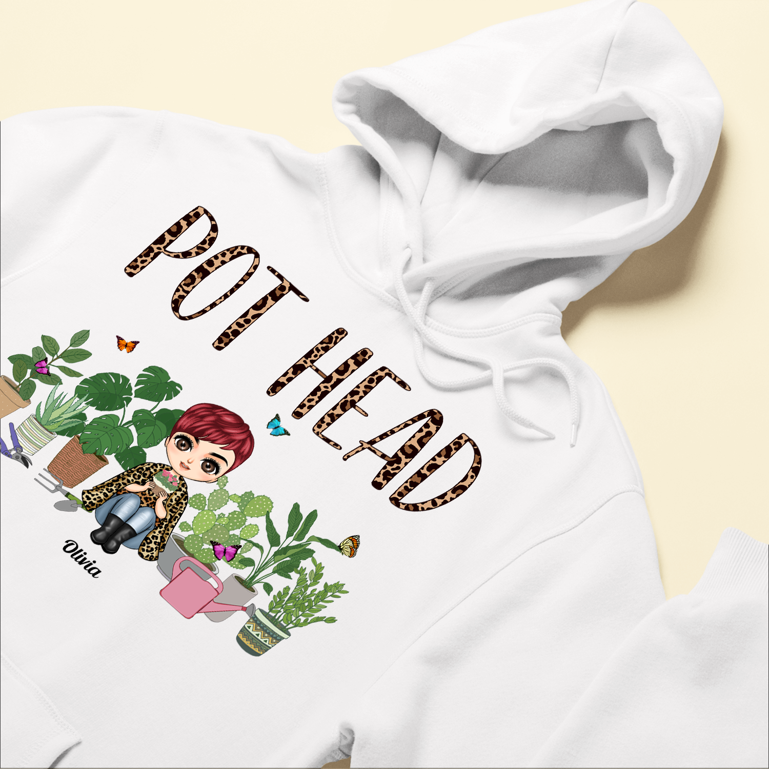 Pot Head - Personalized Shirt - Birthday Gift For Gardener, Plant Lovers