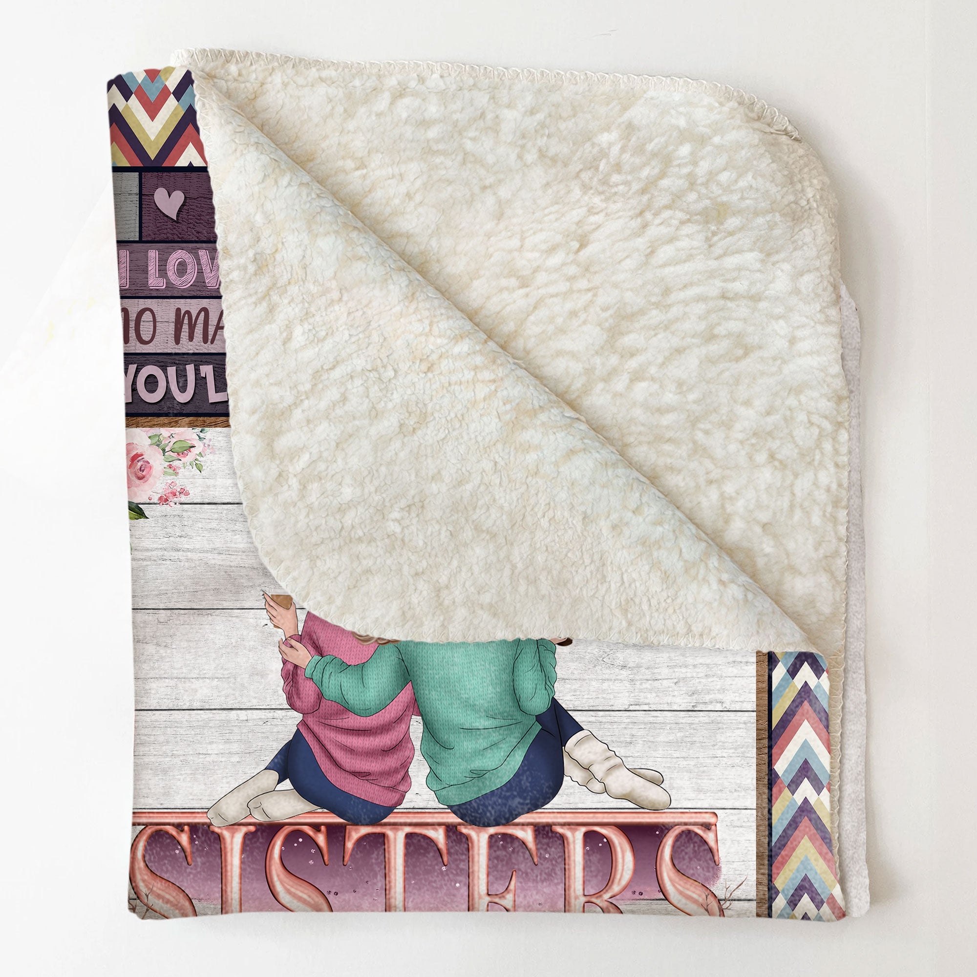 Pretend This Is A Hug From Me - Personalized Blanket