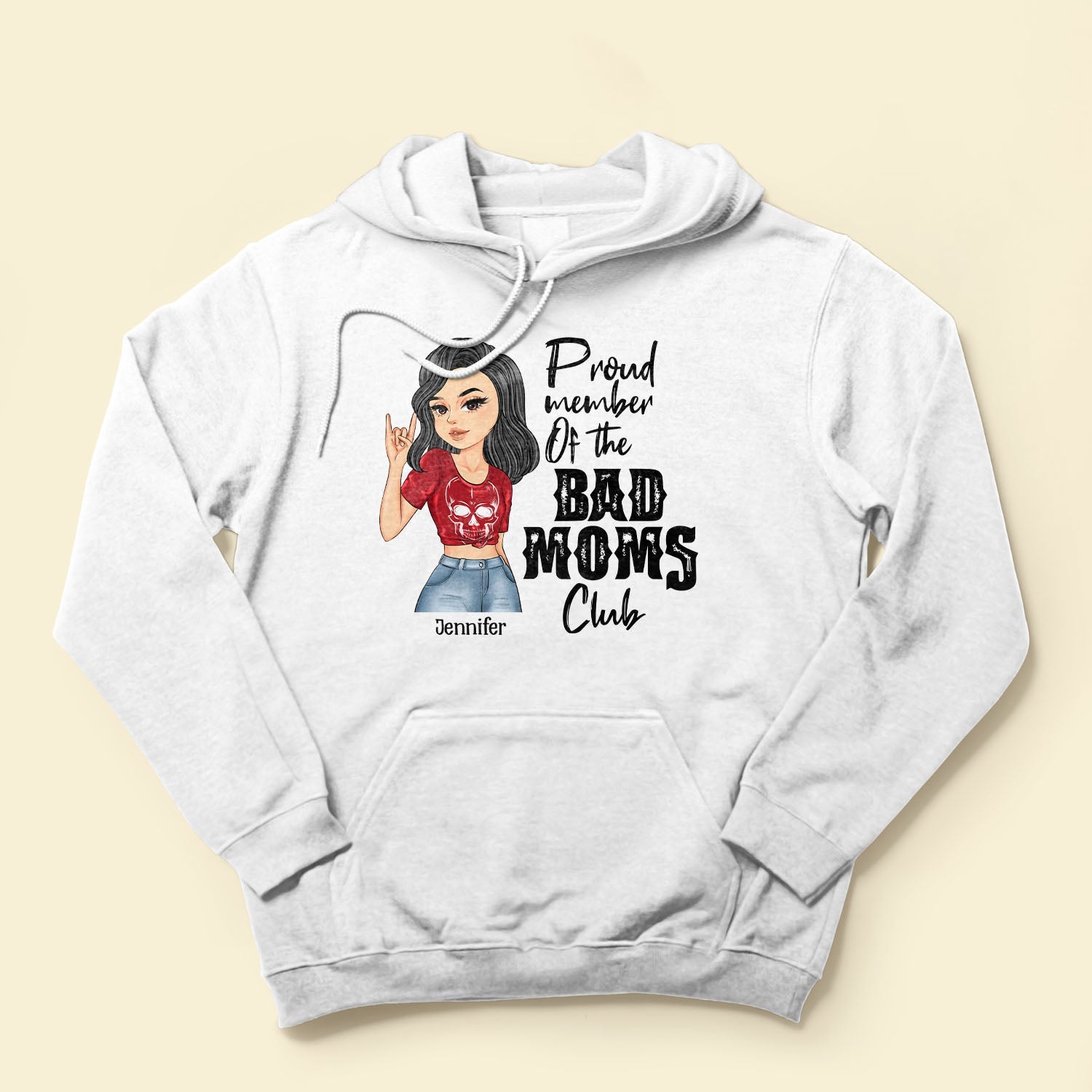 Proud Member Of The Bad Moms Club - Personalized Shirt - Birthday, Mother's day Gift For Mother, Mom, Mama