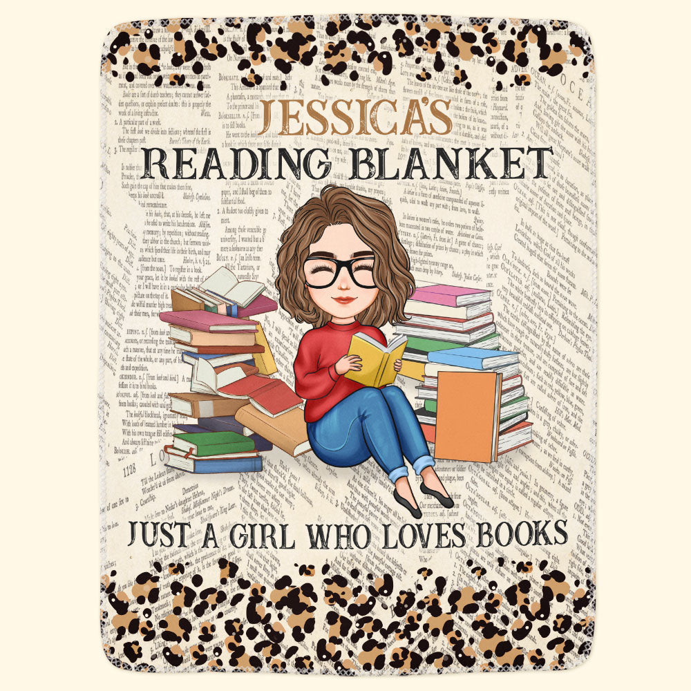 Reading Blanket - Personalized Blanket