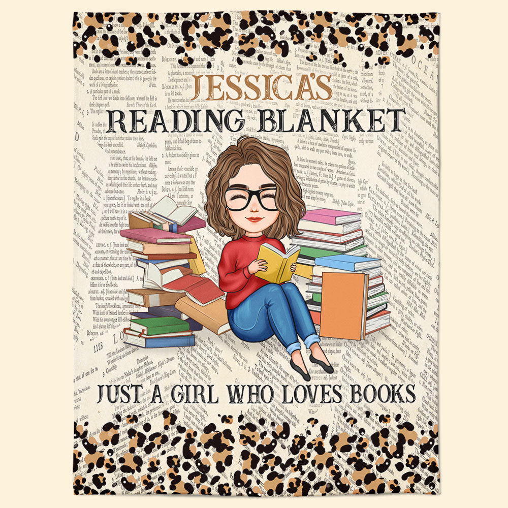 Reading Blanket - Personalized Blanket