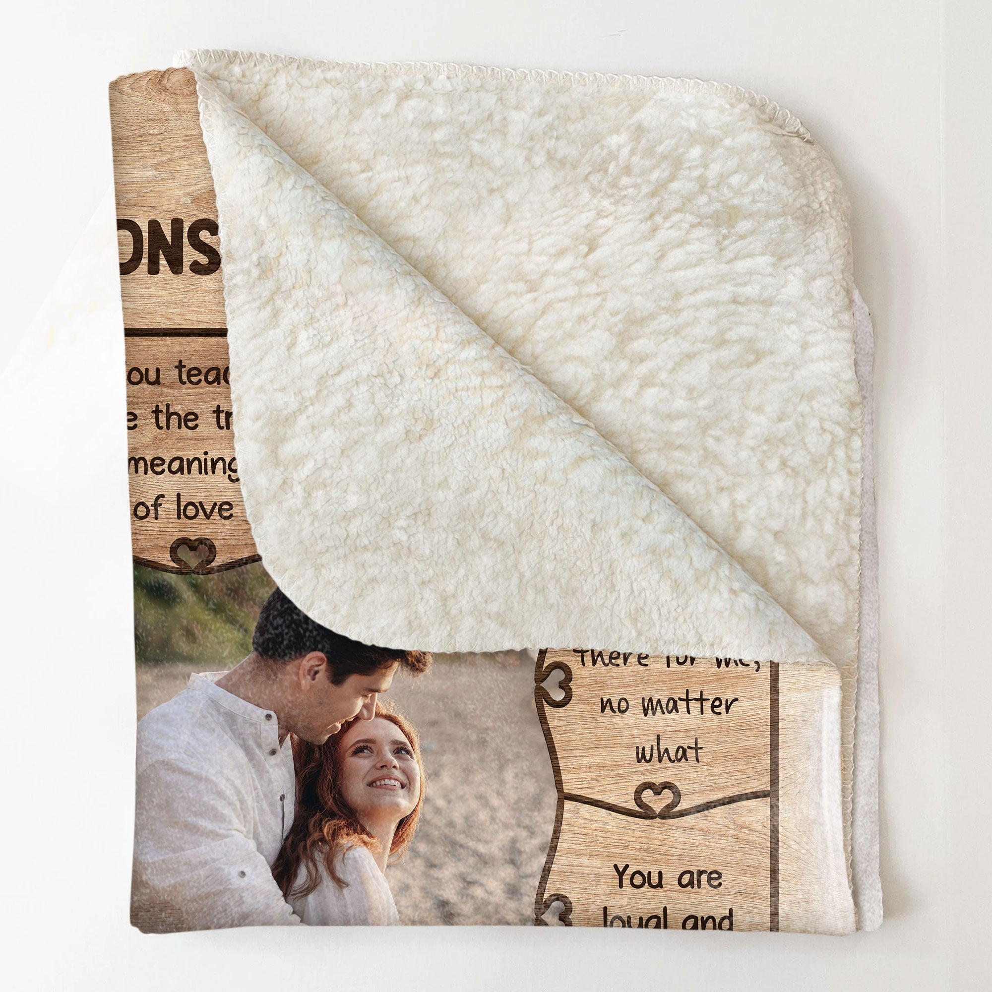 Reasons Why I Love You Couple - Personalized Photo Blanket