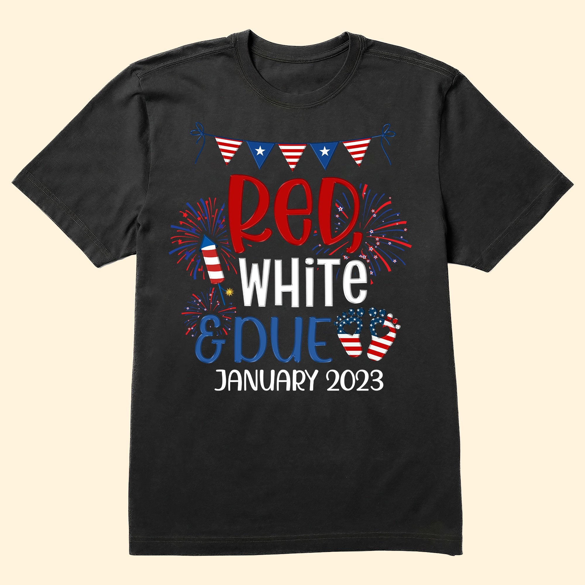 Red White Due - Personalized Shirt