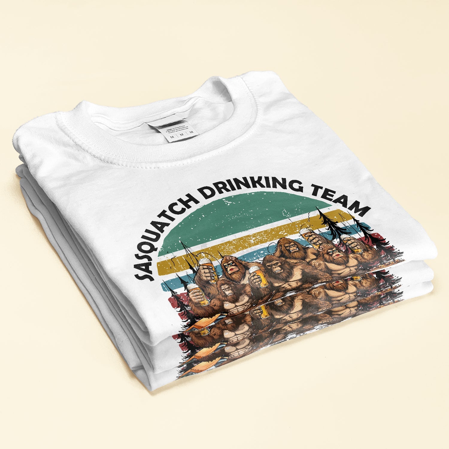 Sasquatch Drinking Team - Personalized Shirt