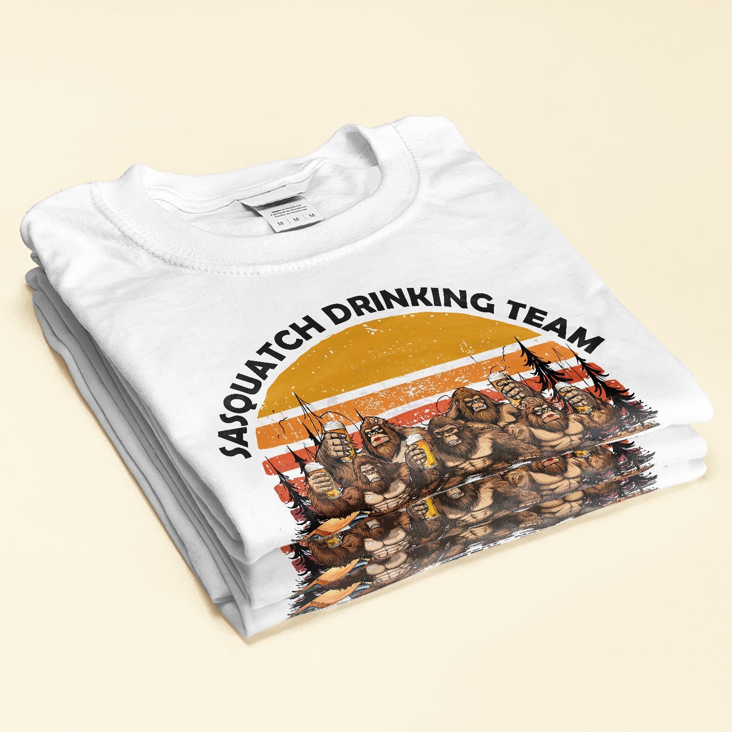 Sasquatch Drinking Team - Personalized Shirt