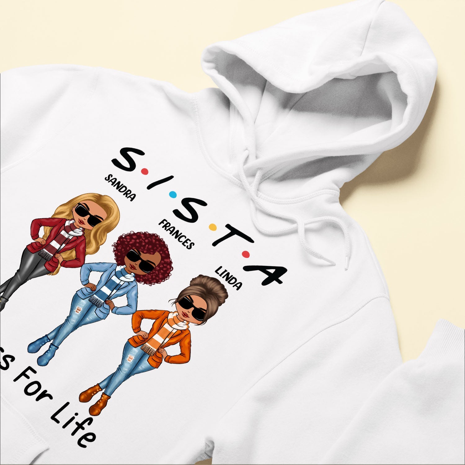 Sista - Personalized Shirts - Gifts For Black Girls