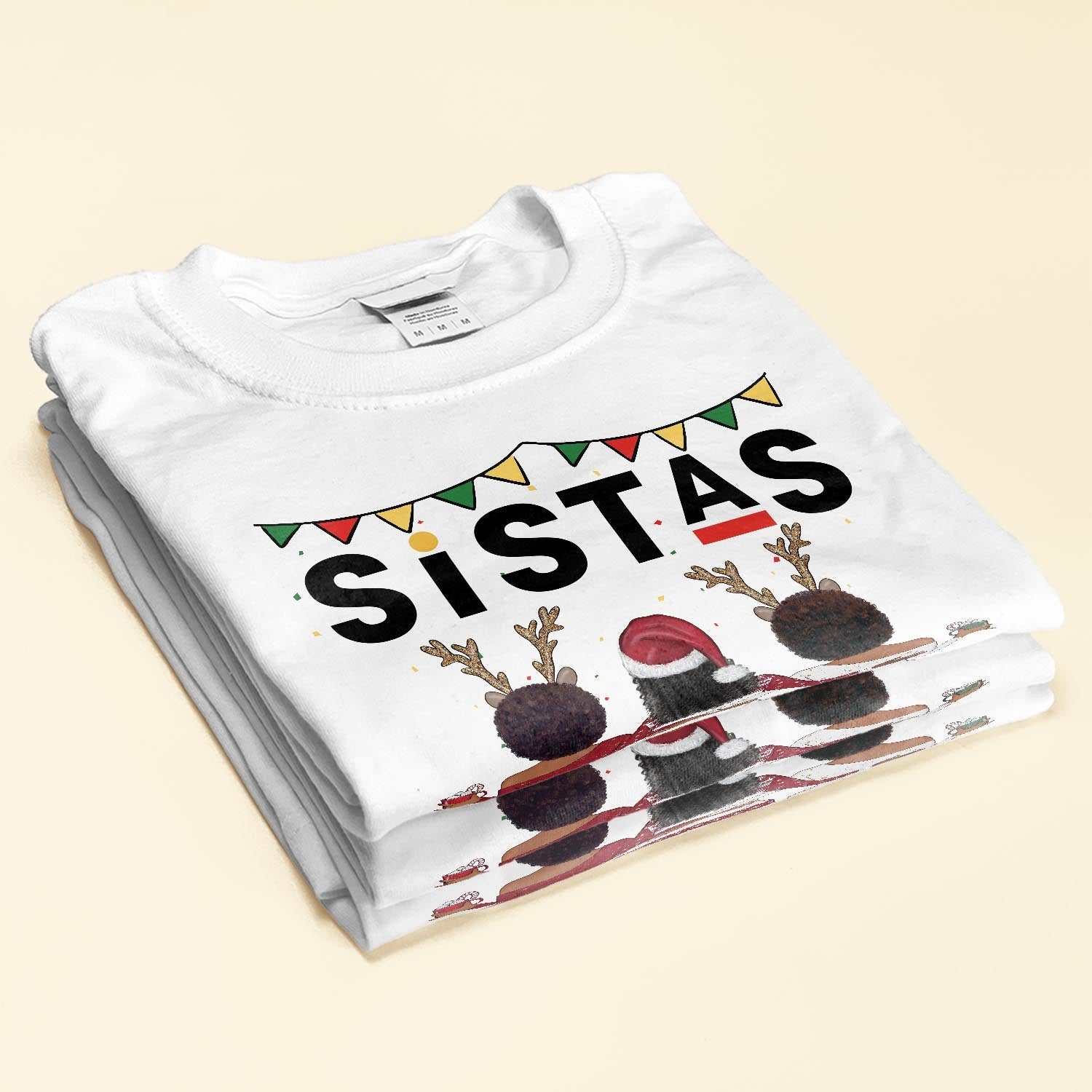 Sistas Soul Sisters - Personalized Shirt - Christmas Gift For Sister