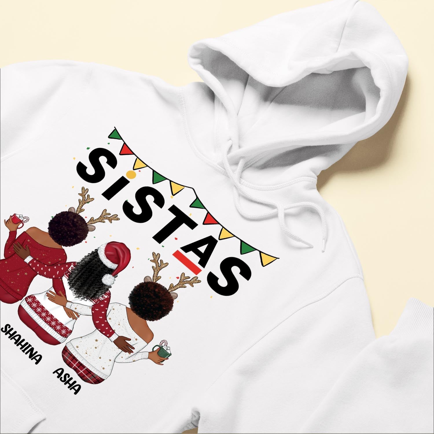 Sistas Soul Sisters - Personalized Shirt - Christmas Gift For Sister