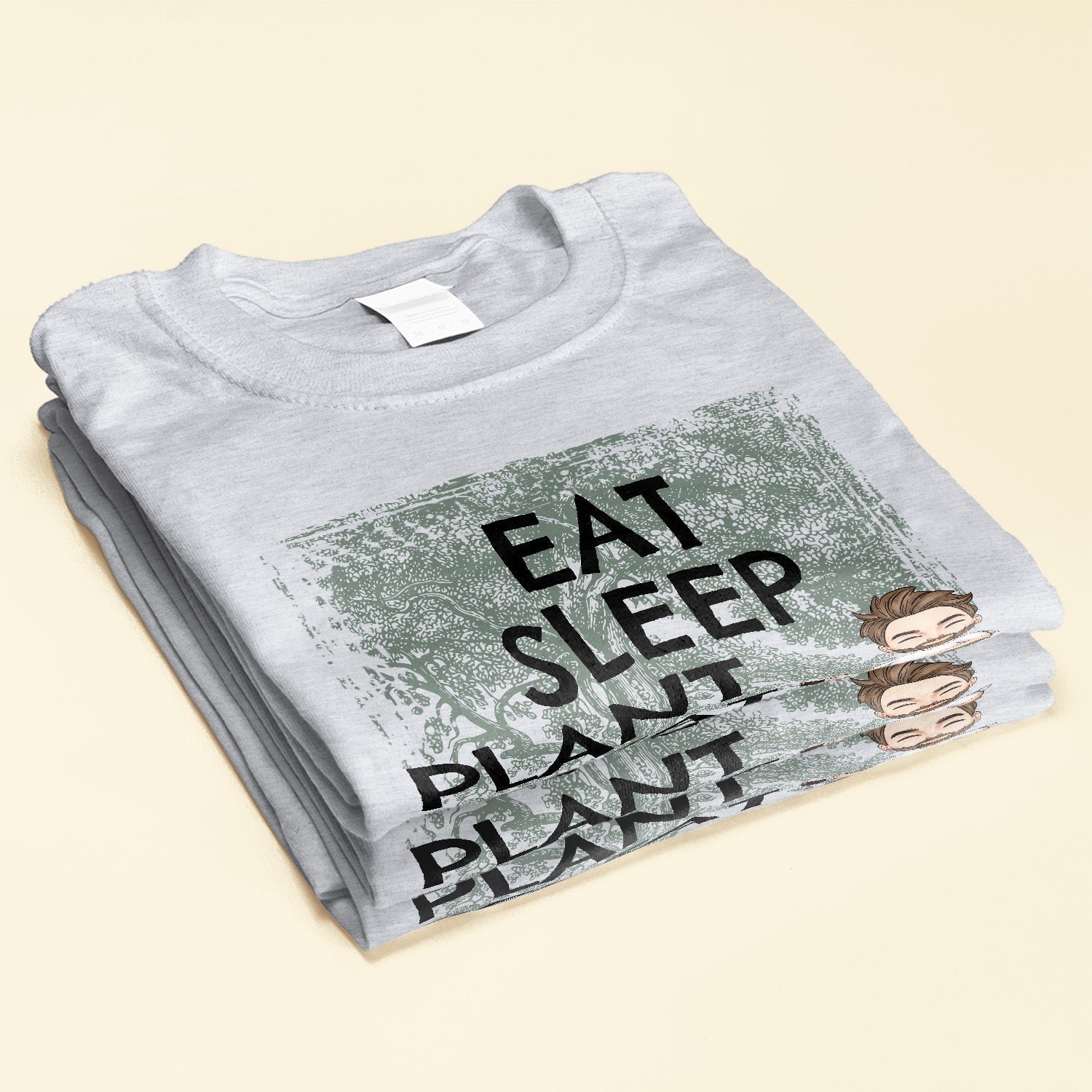 Eat Sleep Plant Repeat - Personalized Shirt