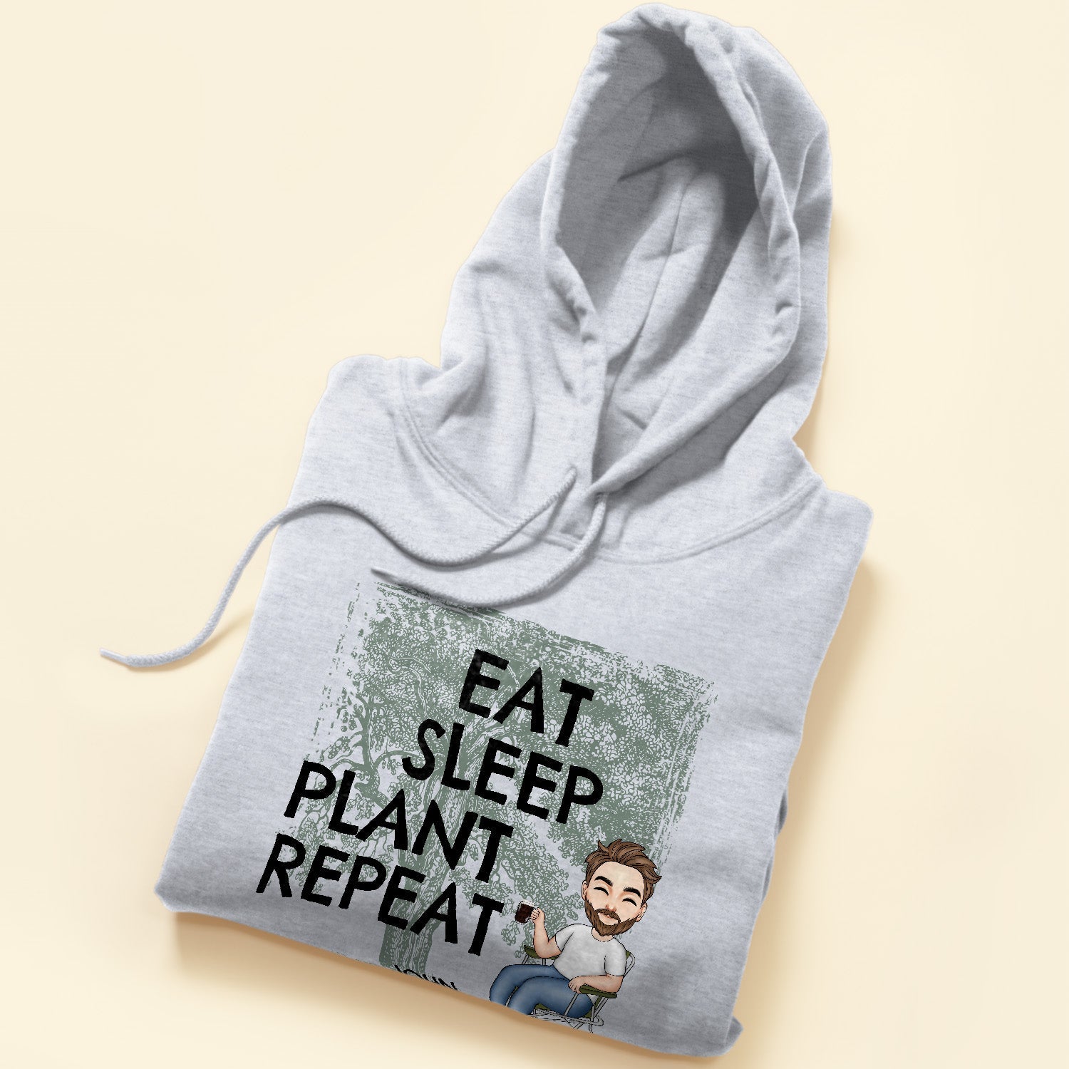 Eat Sleep Plant Repeat - Personalized Shirt