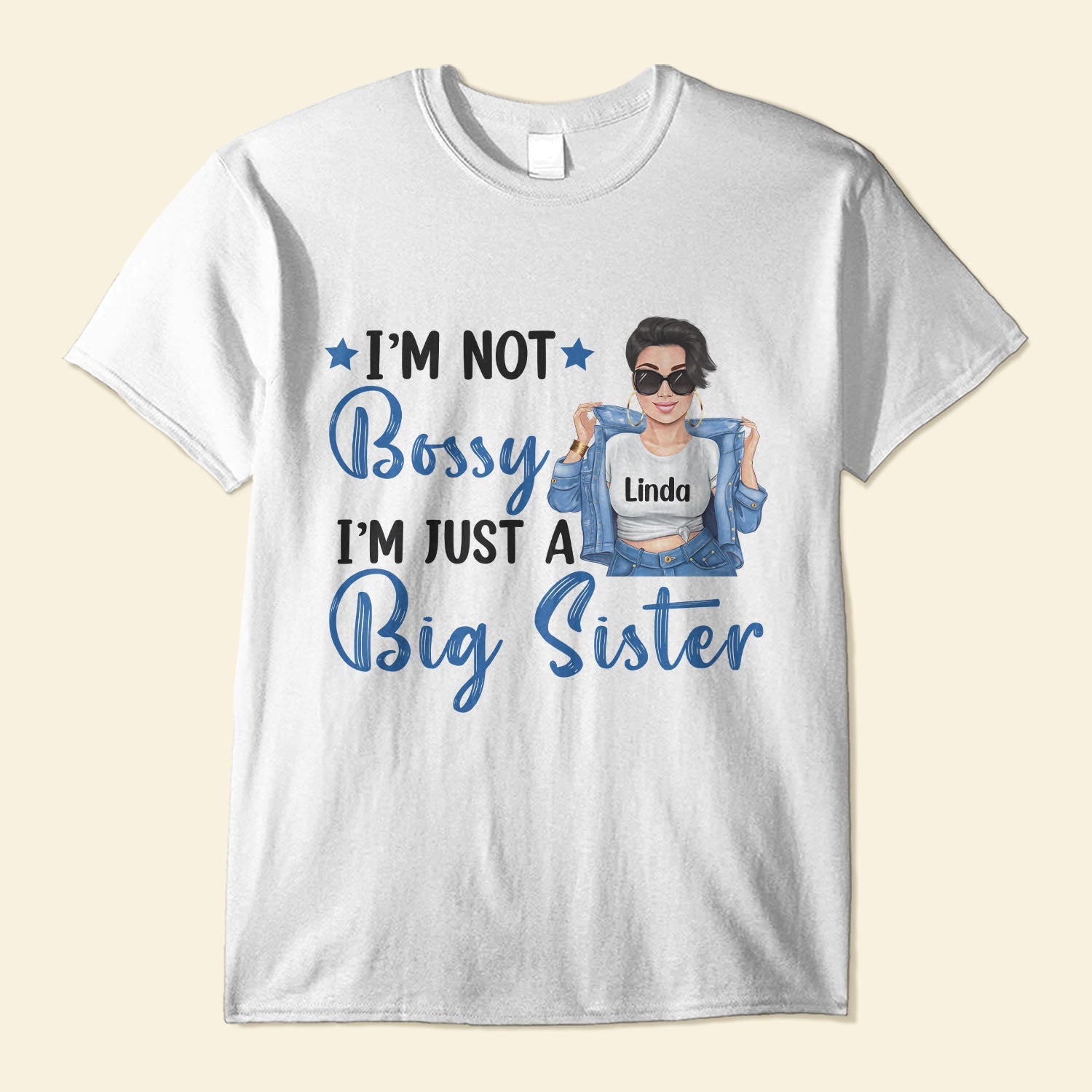 Sisters Funny - Personalized Shirt - Birthday Gift For Sisters