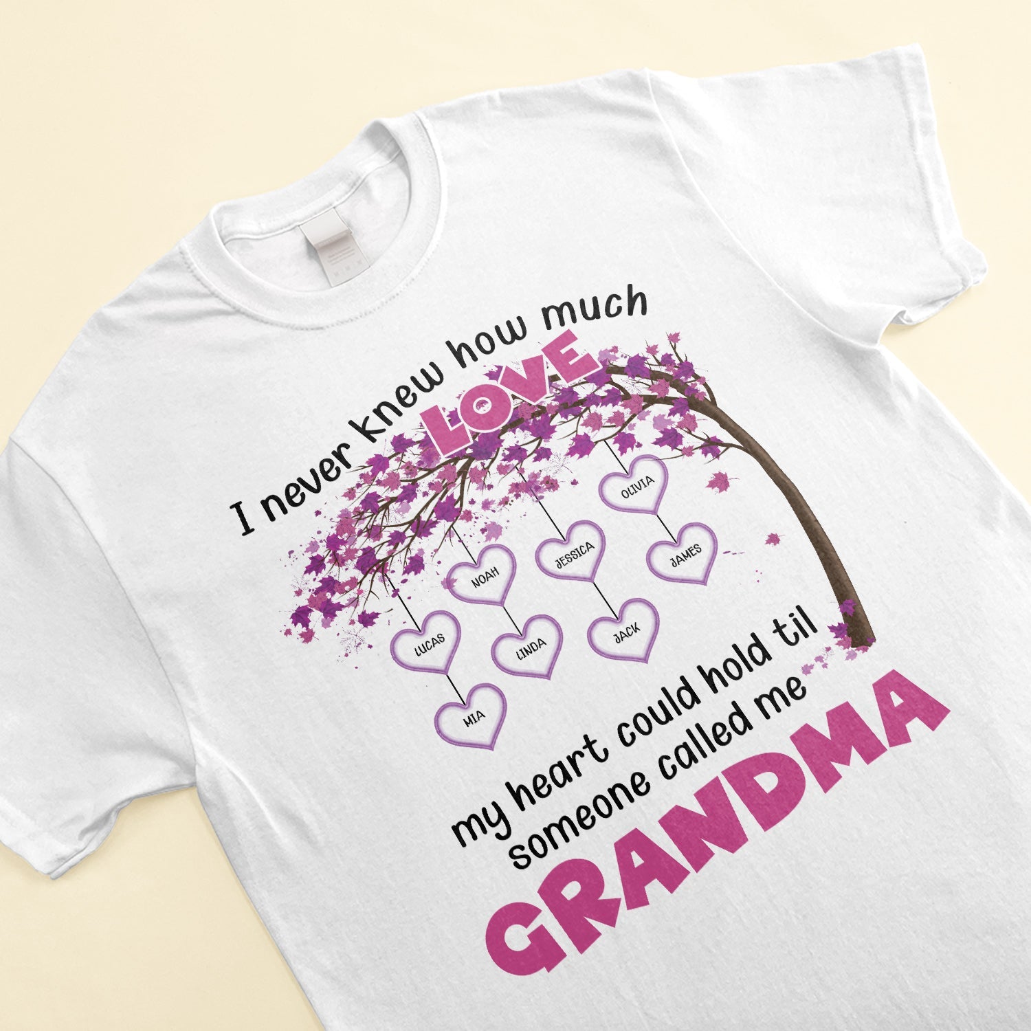 Someone Called Me Grandma - Personalized Shirt - Birthday, Grandparents' Day Gift For Grandma, Grammy, Gigi, Nana, Nanny, Mimi