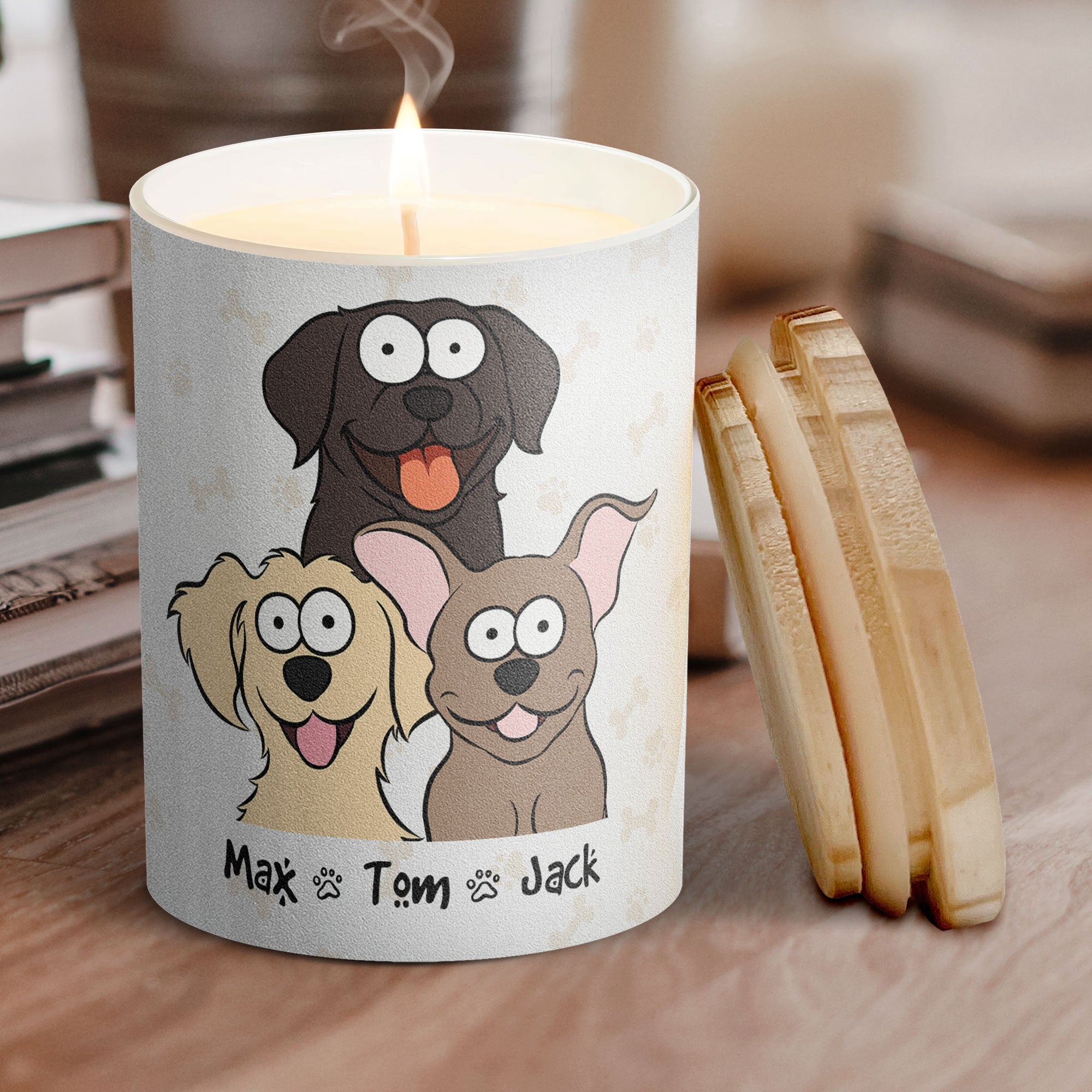 Sorry The Dog Farted - Personalized Candle