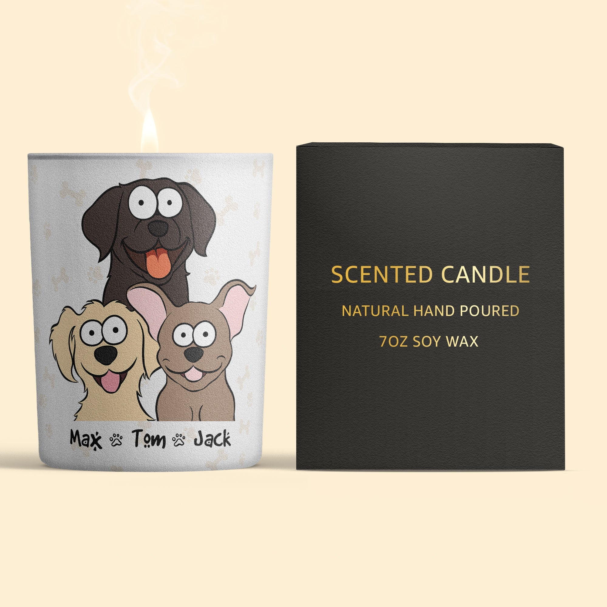 Sorry The Dog Farted - Personalized Candle