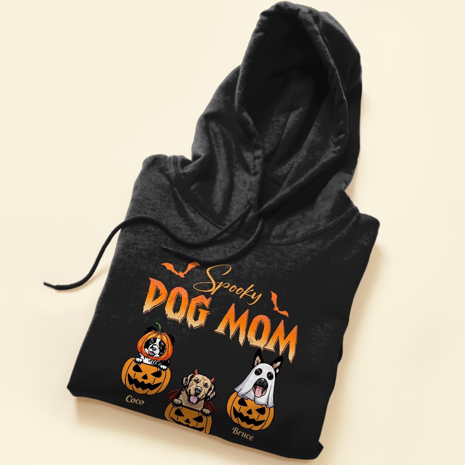 Spooky Dog Mom - Personalized Shirt - Halloween Gift For Dog Mom, Dog Lovers