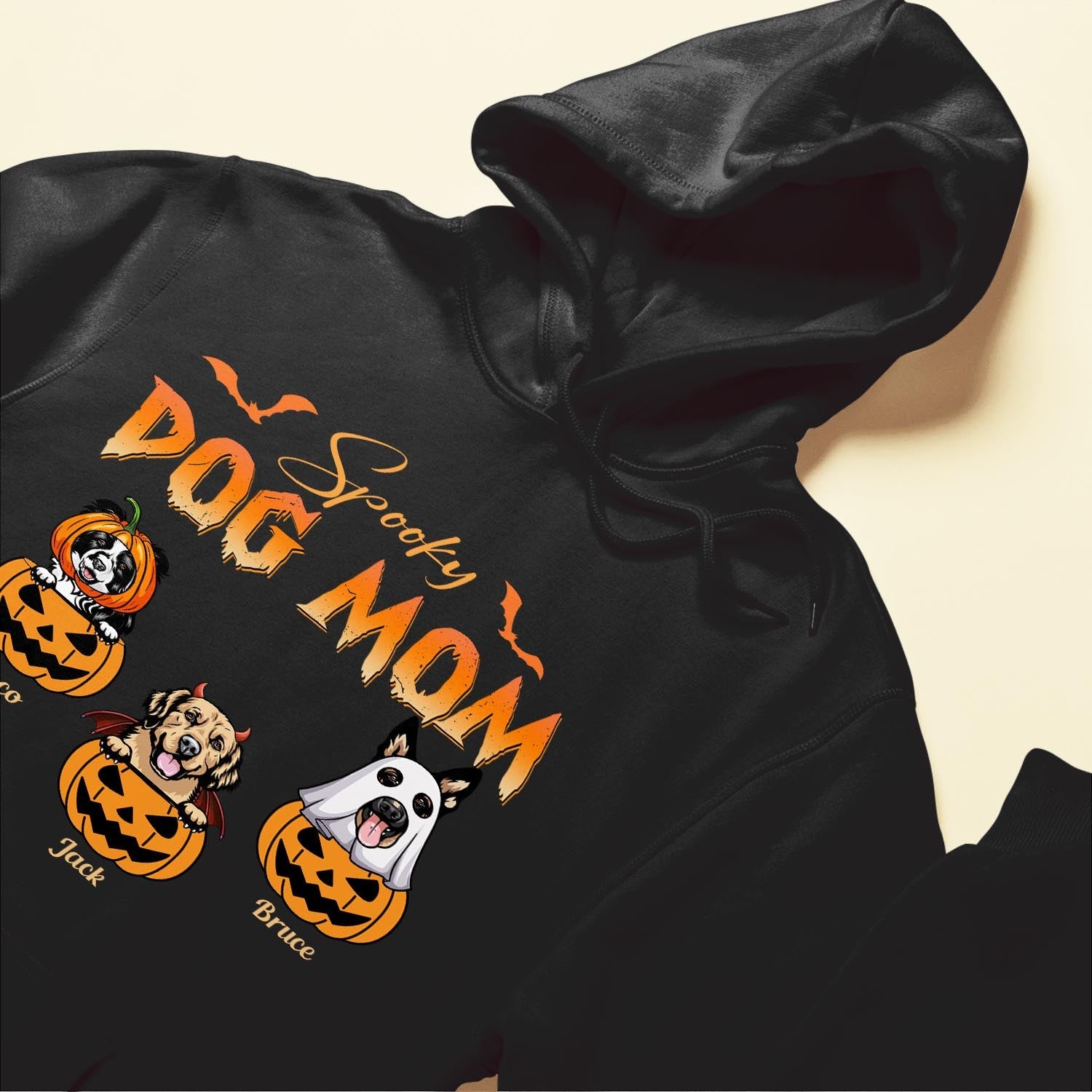 Spooky Dog Mom - Personalized Shirt - Halloween Gift For Dog Mom, Dog Lovers