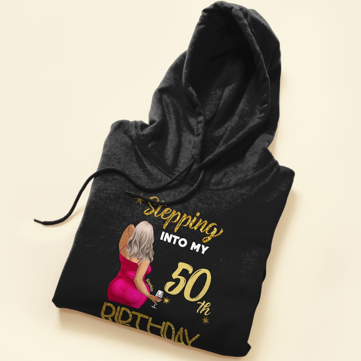 Stepping In To 50th Birthday Like A Boss - Personalized Shirt - Birthday Gift For Family And Friends