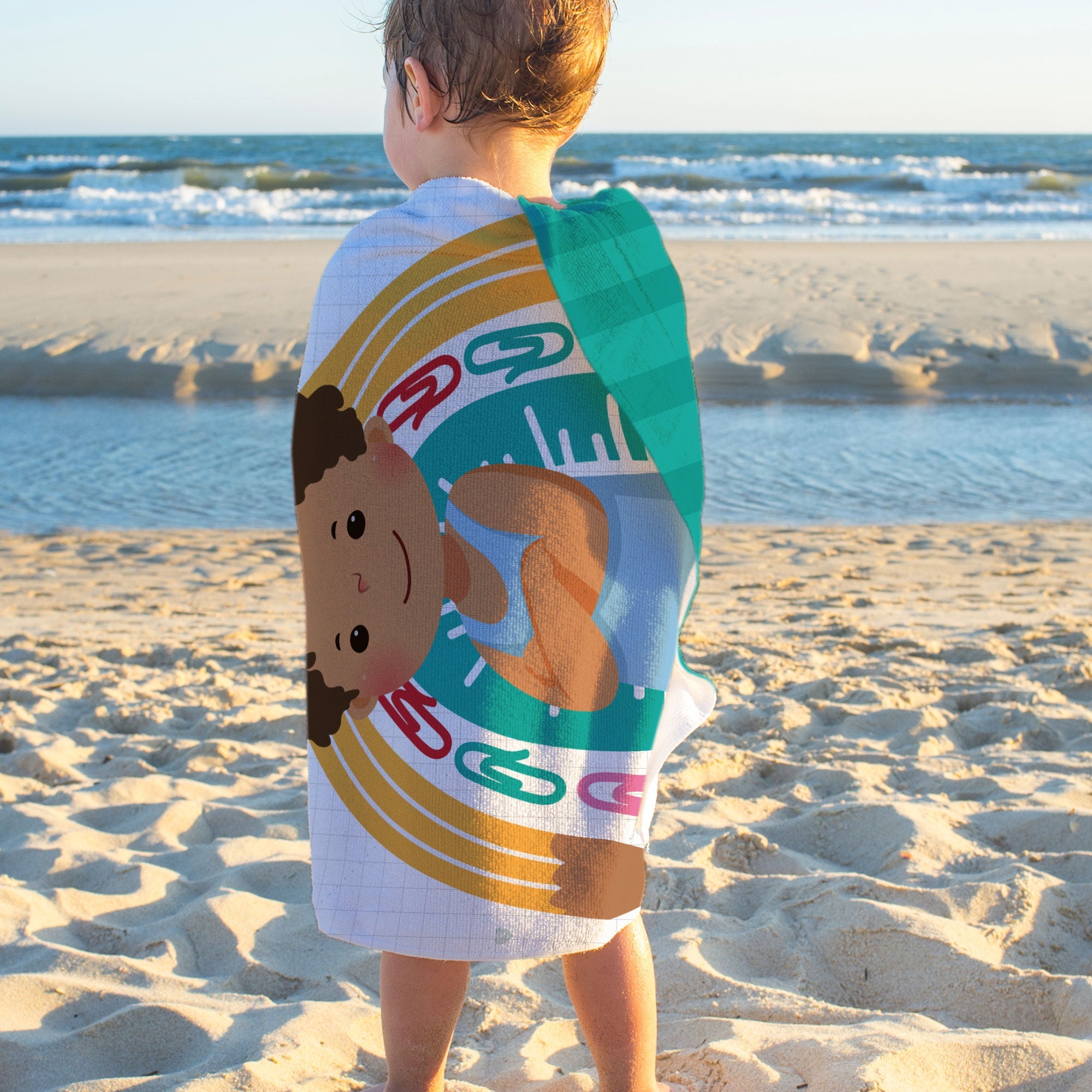 Summer Kid - Personalized Beach Towel