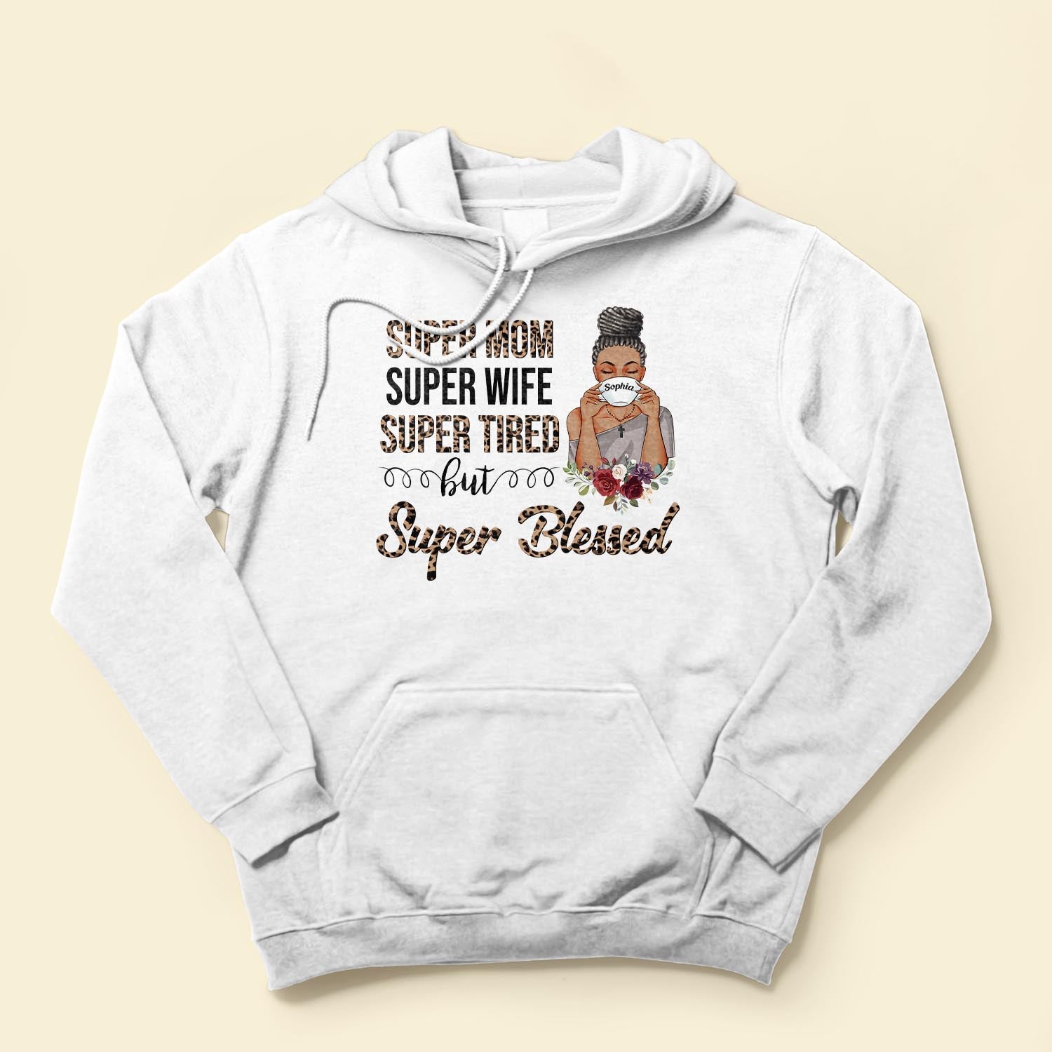 Super Mom, Super Wife, Super Tired - Personalized Shirt - Birthday, Mother's Day Gift For Mom, Wife, Mother