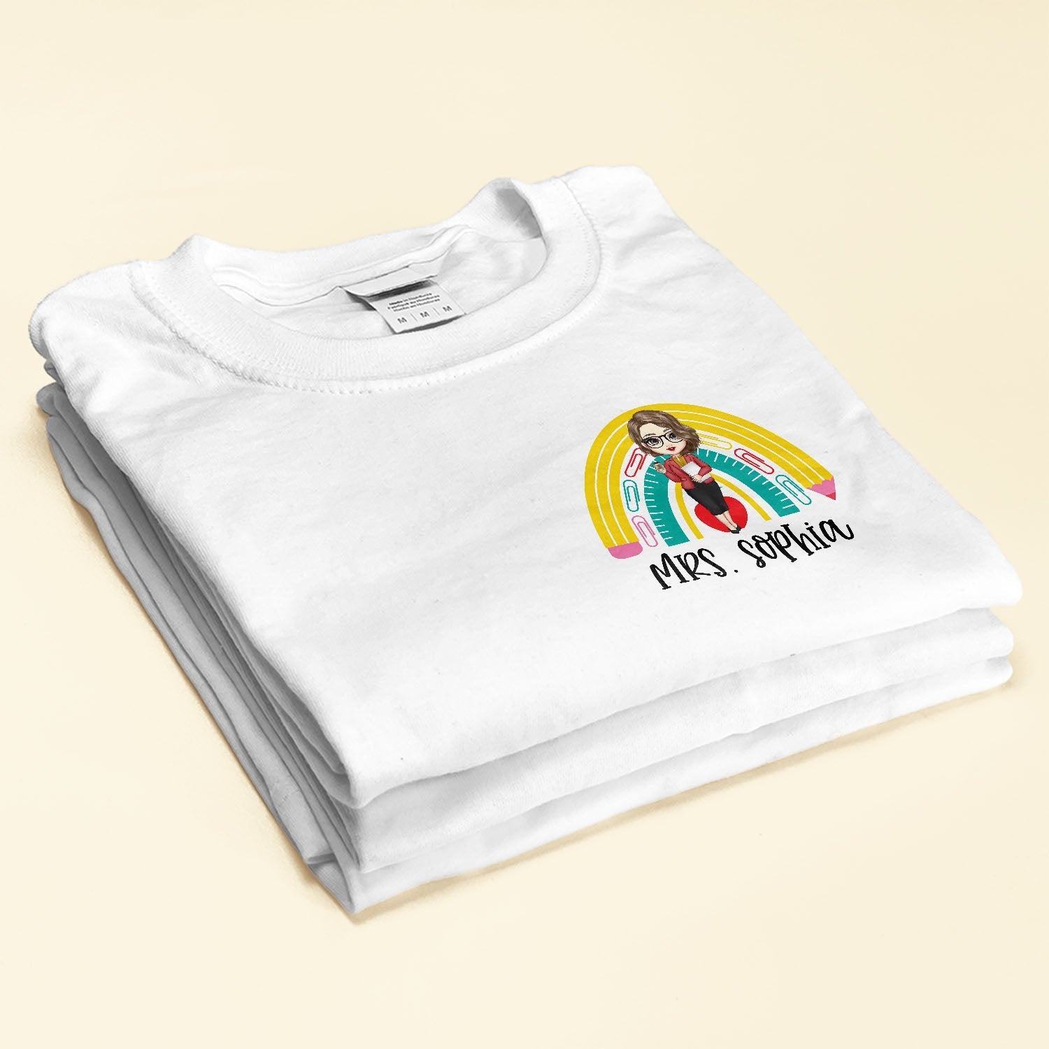 Teacher Rainbow - Personalized Shirt