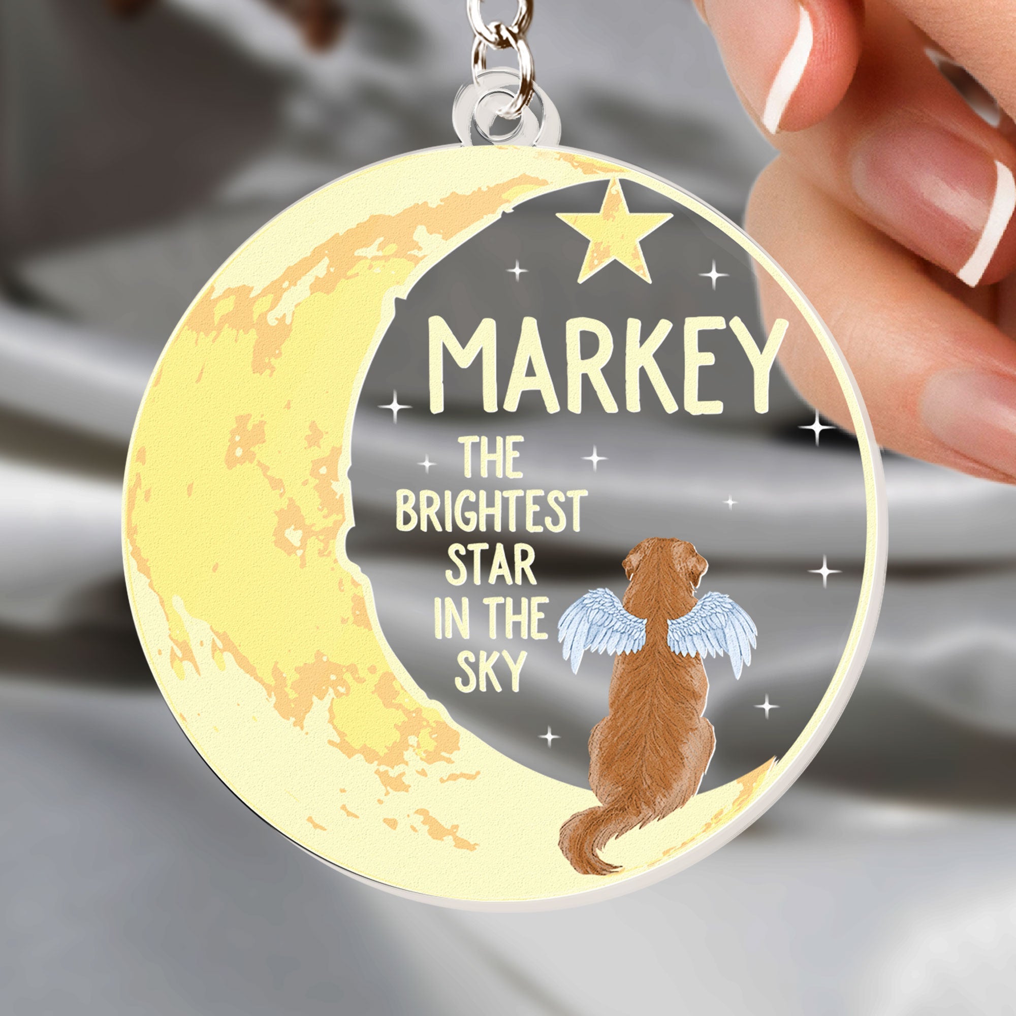 The Brightest Stars In The Sky - Personalized Acrylic Keychain