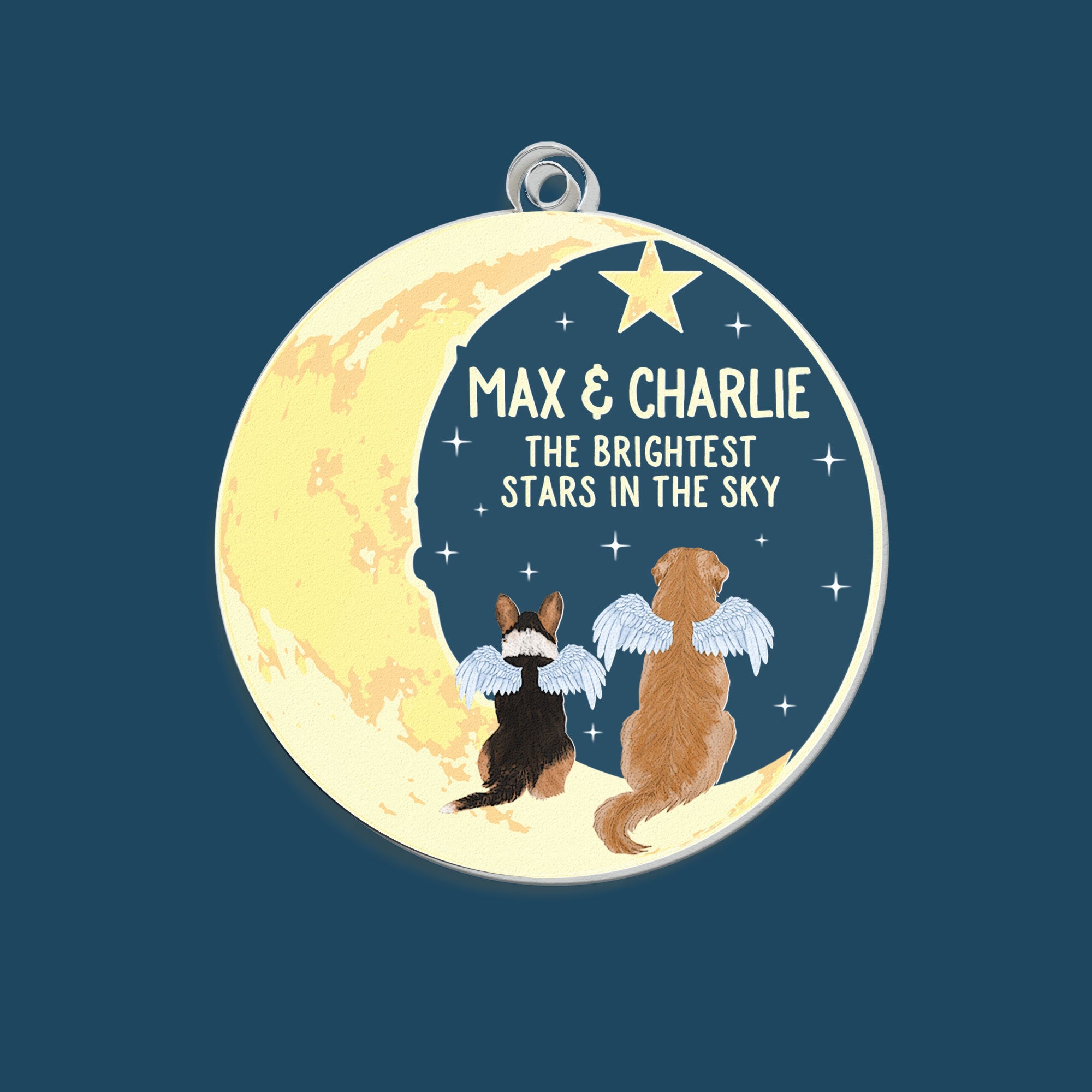 The Brightest Stars In The Sky - Personalized Acrylic Keychain