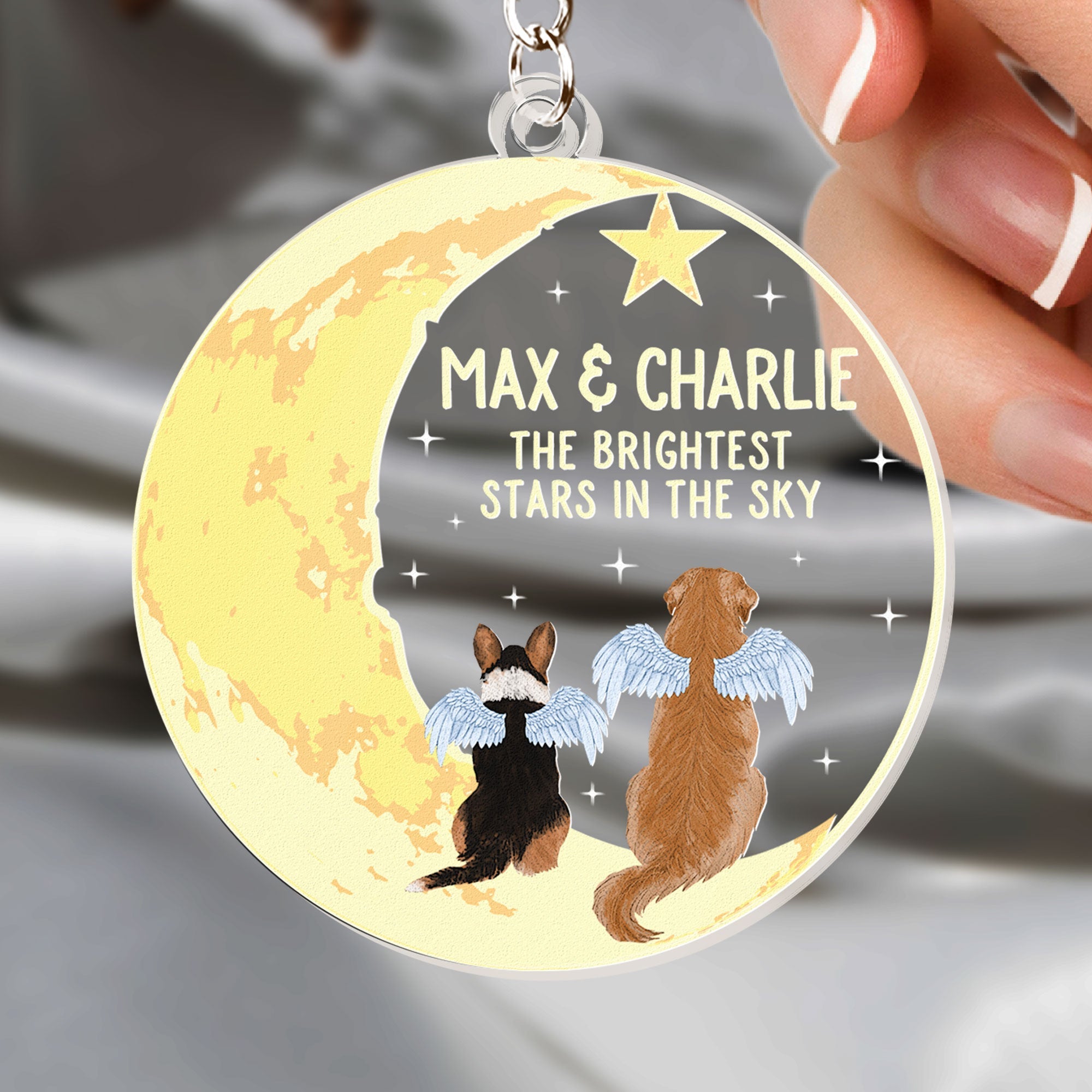 The Brightest Stars In The Sky - Personalized Acrylic Keychain