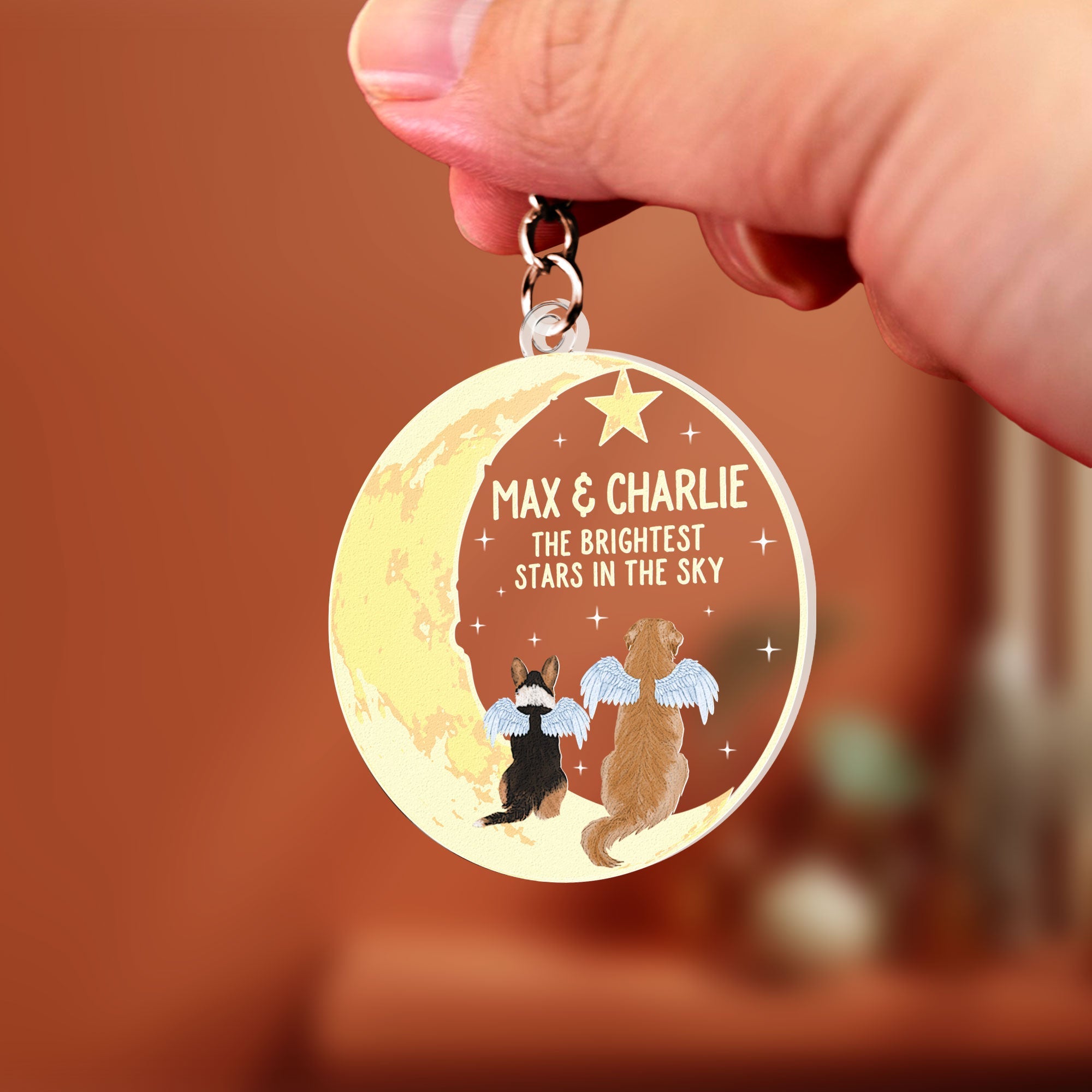 The Brightest Stars In The Sky - Personalized Acrylic Keychain