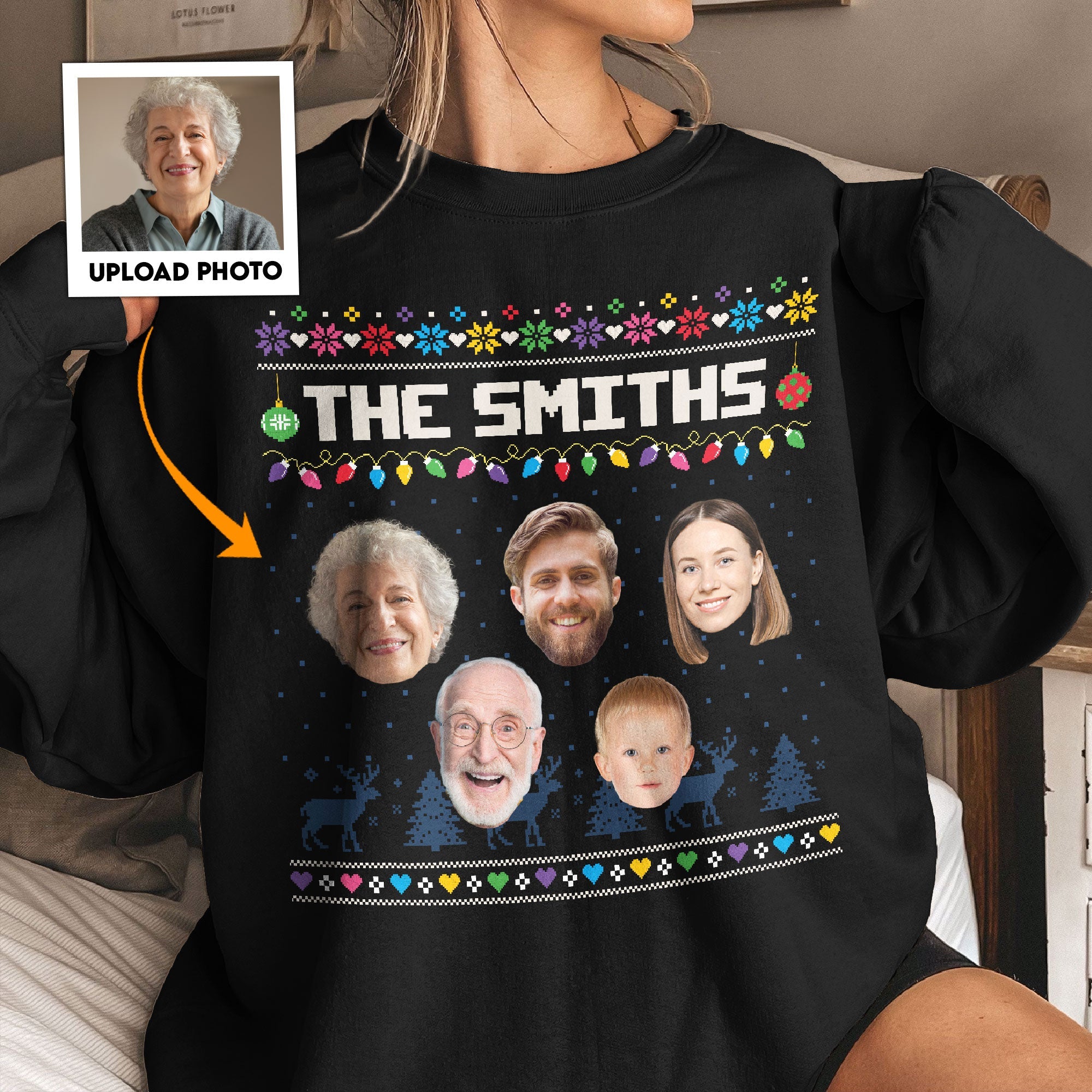 The Family - Personalized Photo Shirt