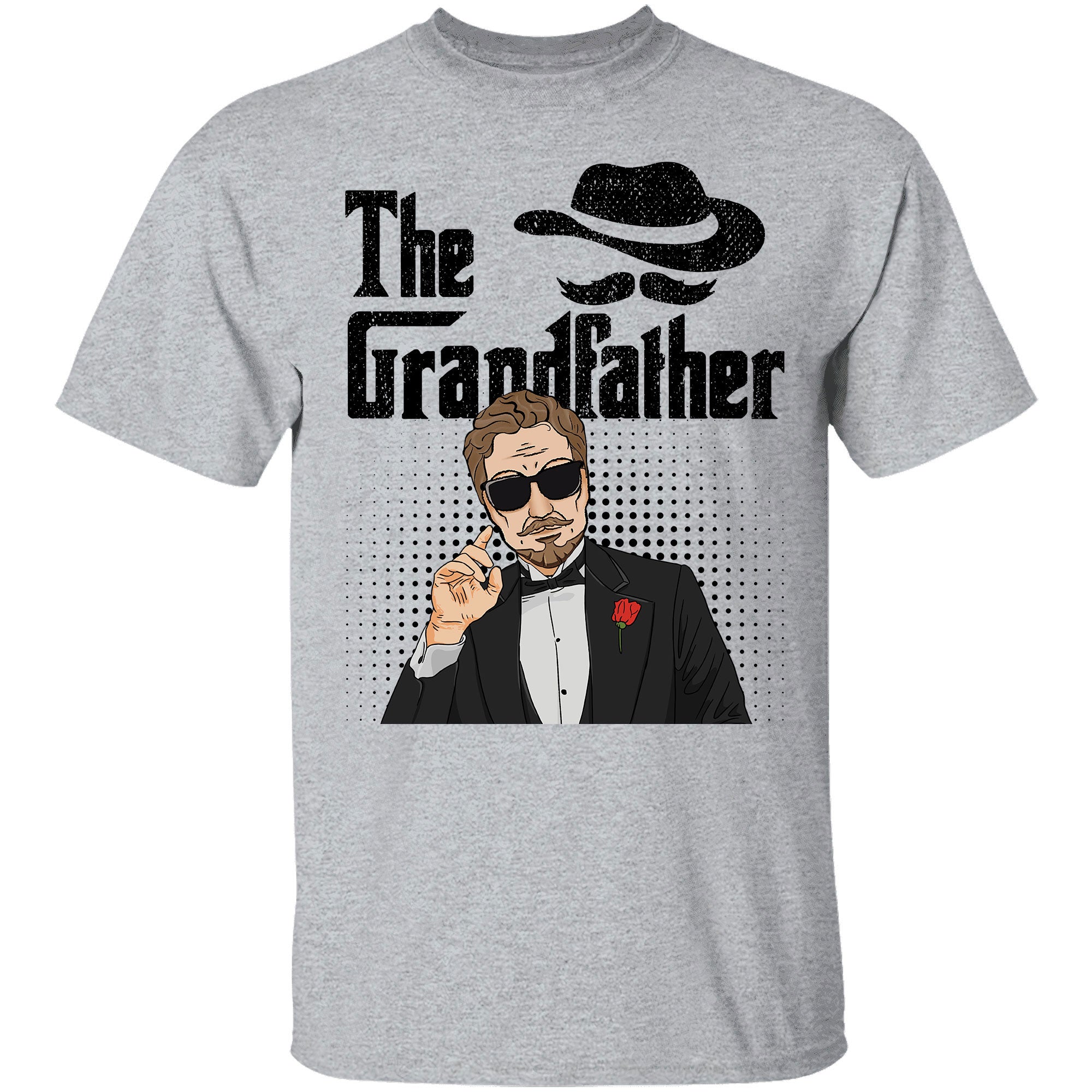 The Grandfather - Personalized Shirt - Gift For Grandfather