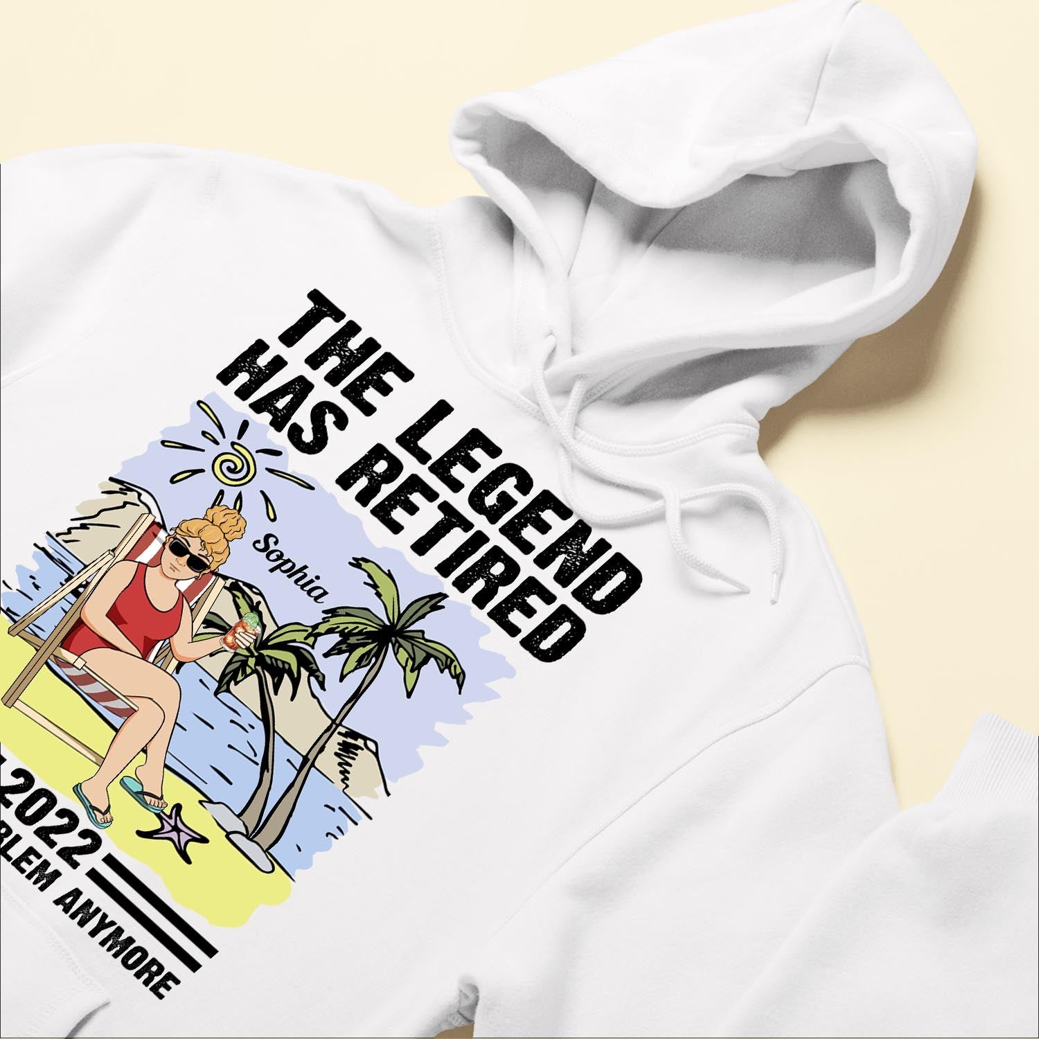 The Legend Has Retired - Personalized Shirt