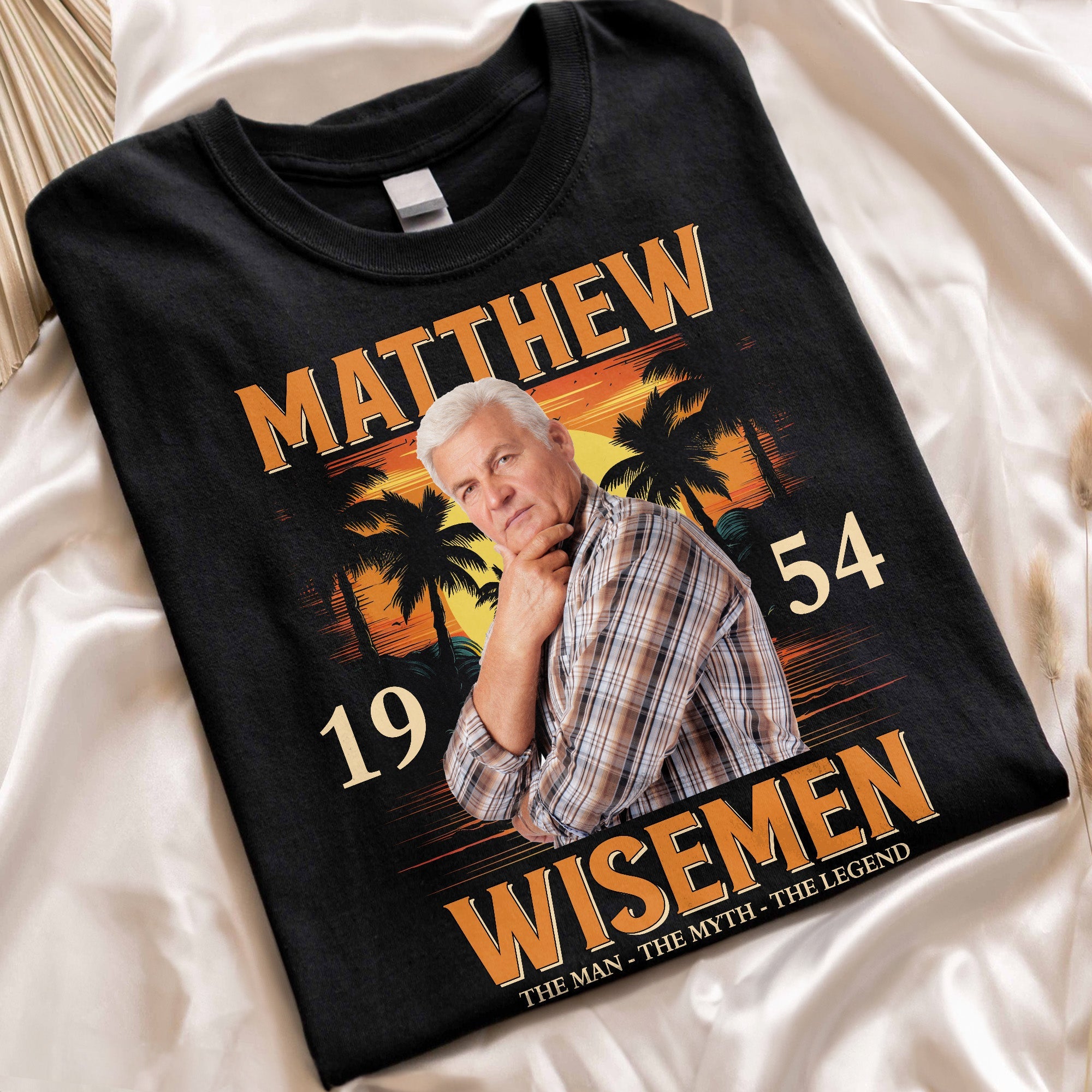 The Man The Myth The Legend - Personalized Photo Shirt