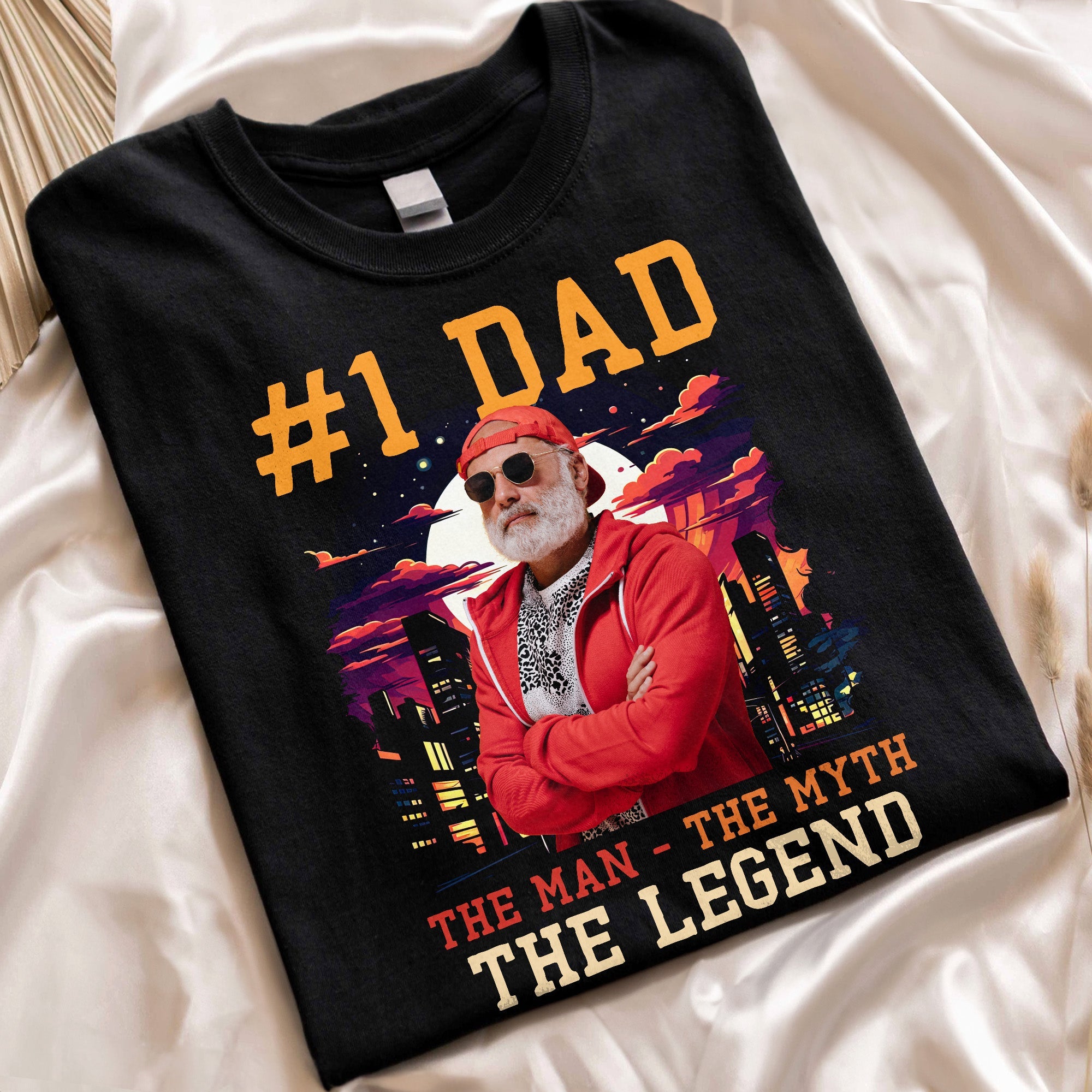 The Man The Myth The Legend - Personalized Photo Shirt