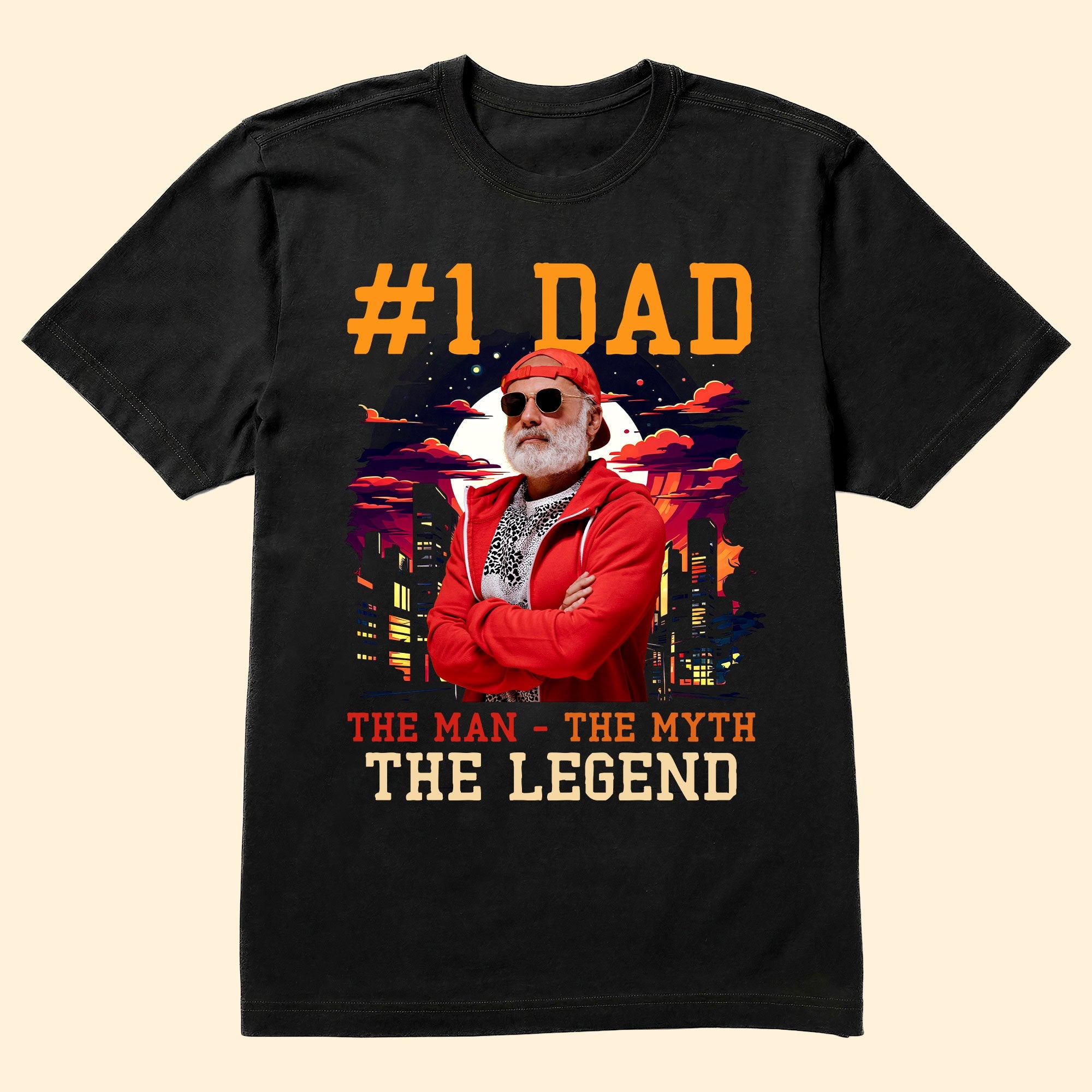 The Man The Myth The Legend - Personalized Photo Shirt