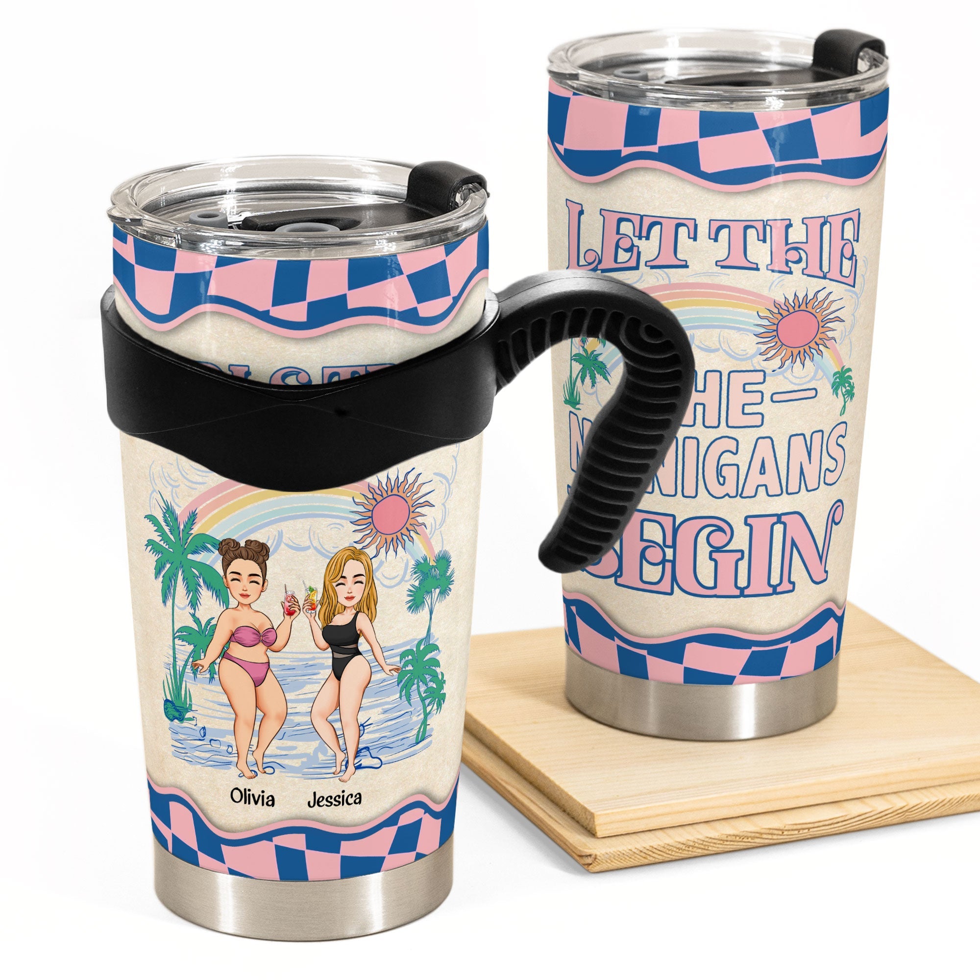 The Shenanigans Begin - Personalized Tumbler Cup