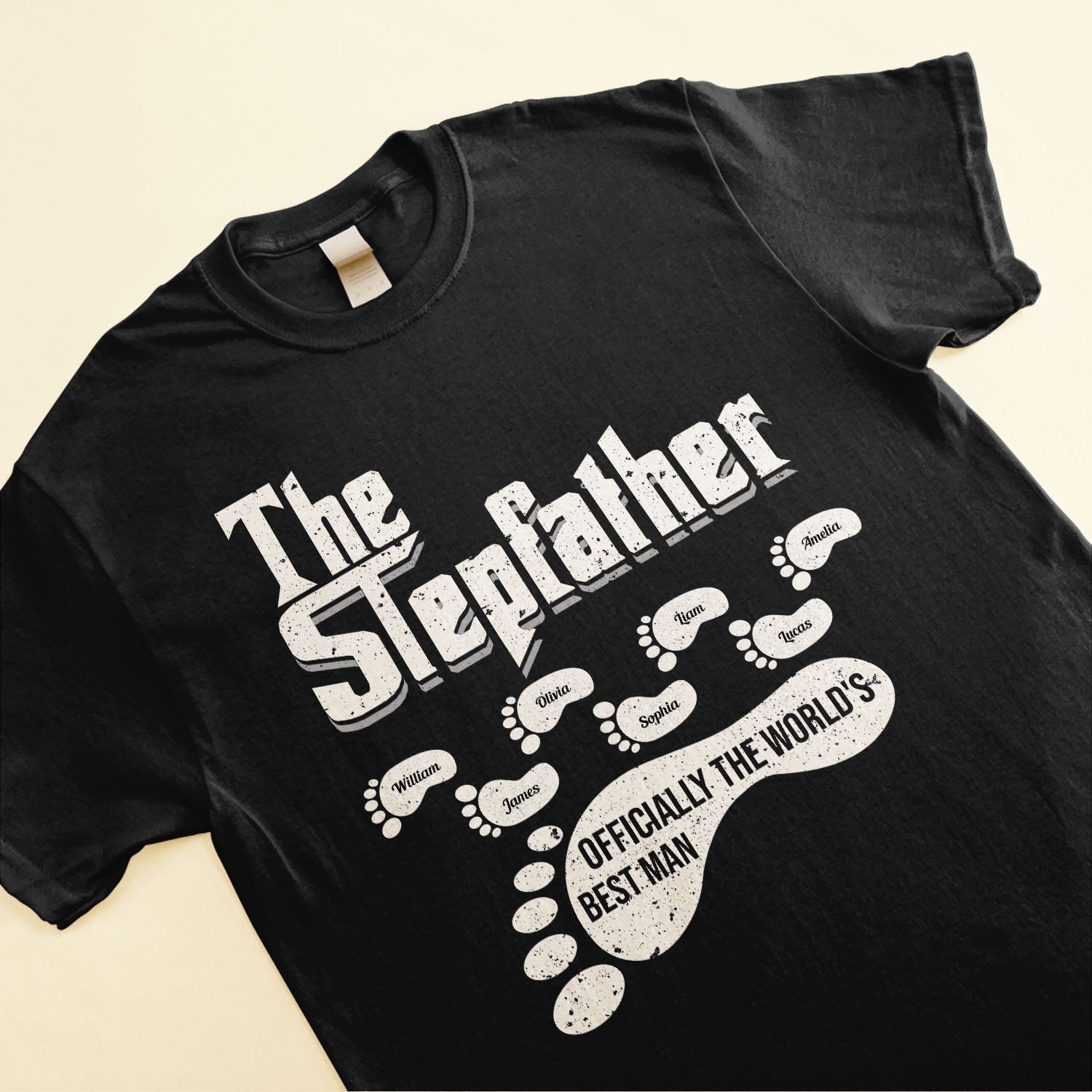 The Stepfather - Personalized Shirt - Birthday, Father's Day Gift For Father, Dad, Papa, Grandpa