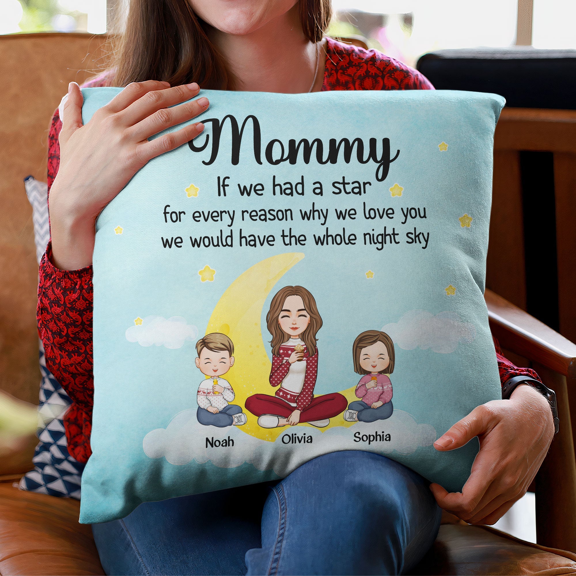 The Whole Night Sky - Personalized Pillow (Insert Included)