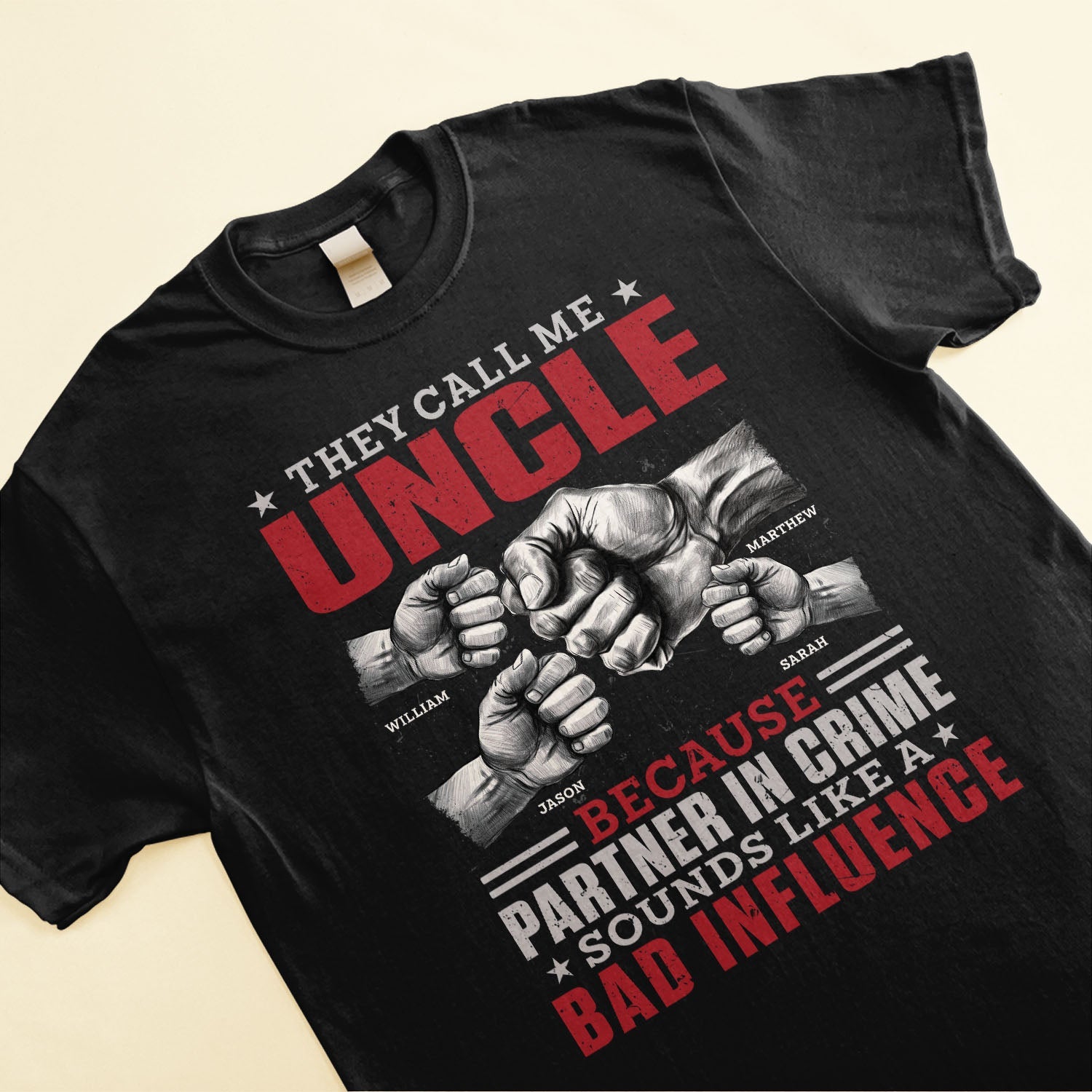 They Call Me Uncle - Personalized Shirt