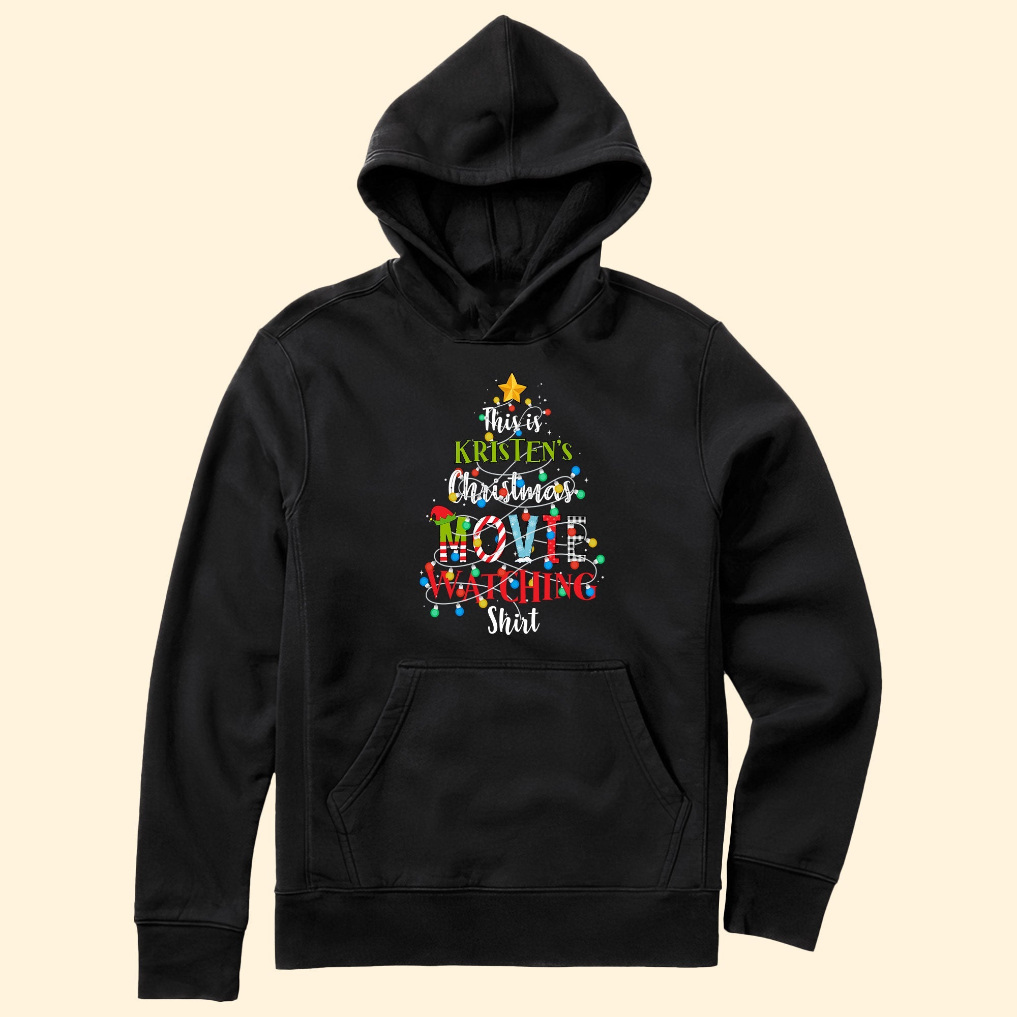 This Is My Christmas Movie Watching Shirt - Personalized Shirt