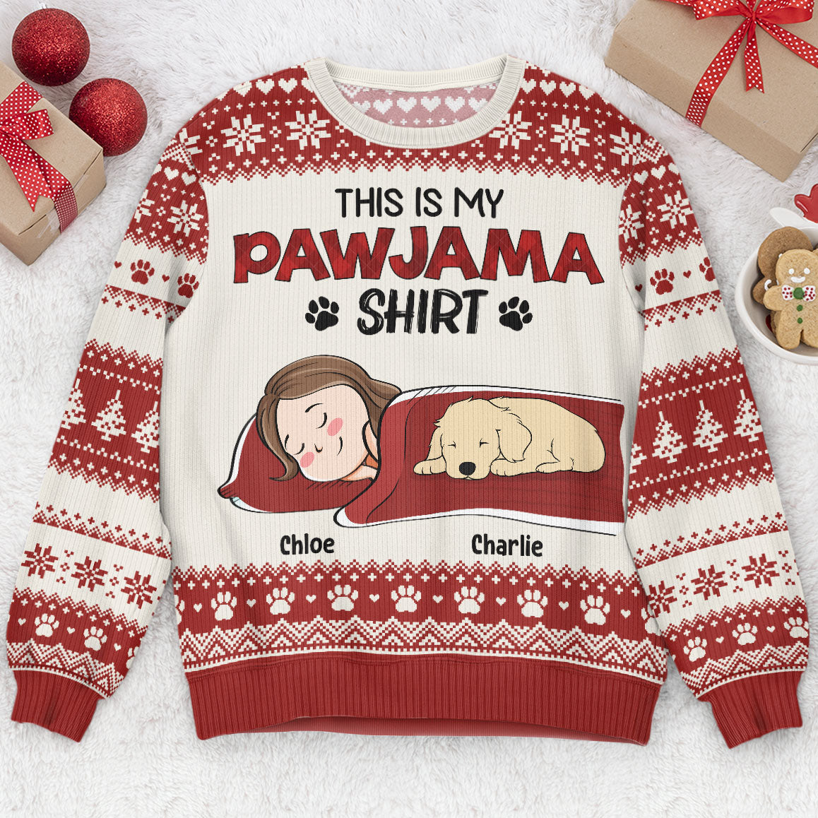 This Is My Ugly Christmas Sweater - Personalized Ugly Sweater